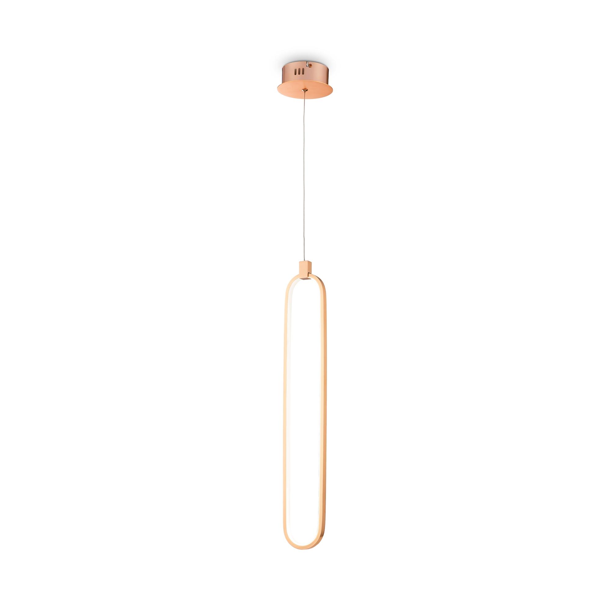 Светильник подвесной Chain LED 17W Золото