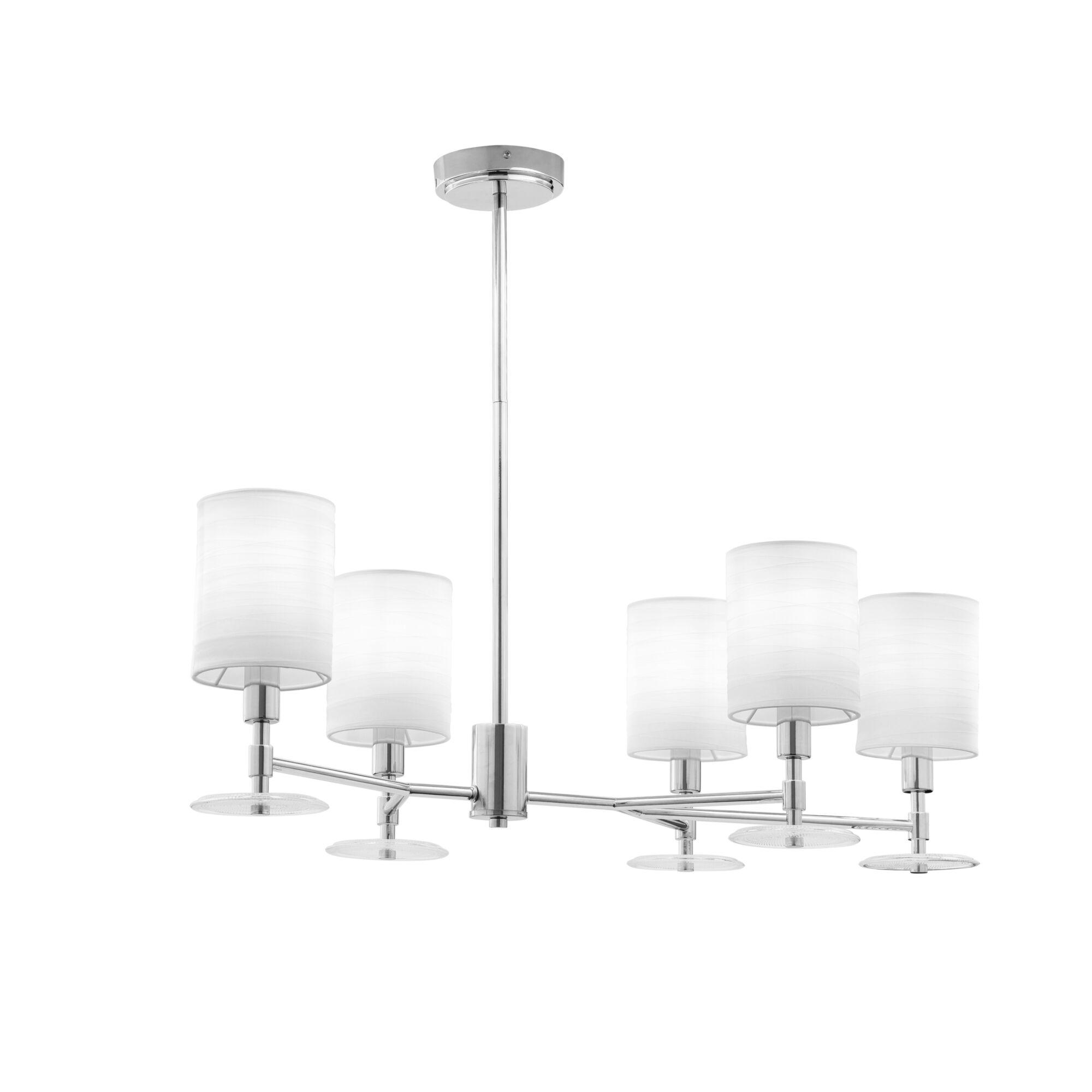 Светильник подвесной Martina E14х5х40W Хром