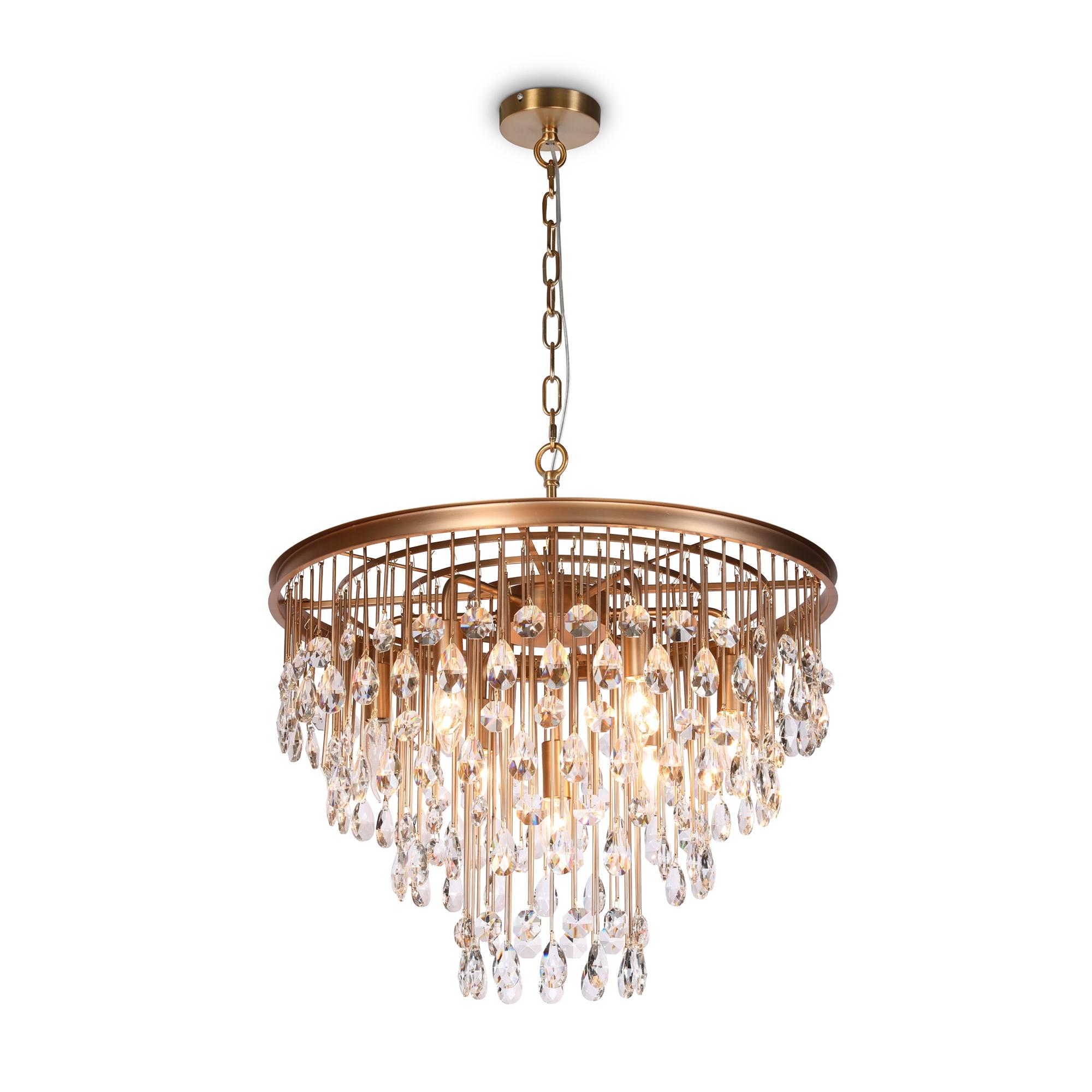 Светильник подвесной Linn E14х7х40W Золото