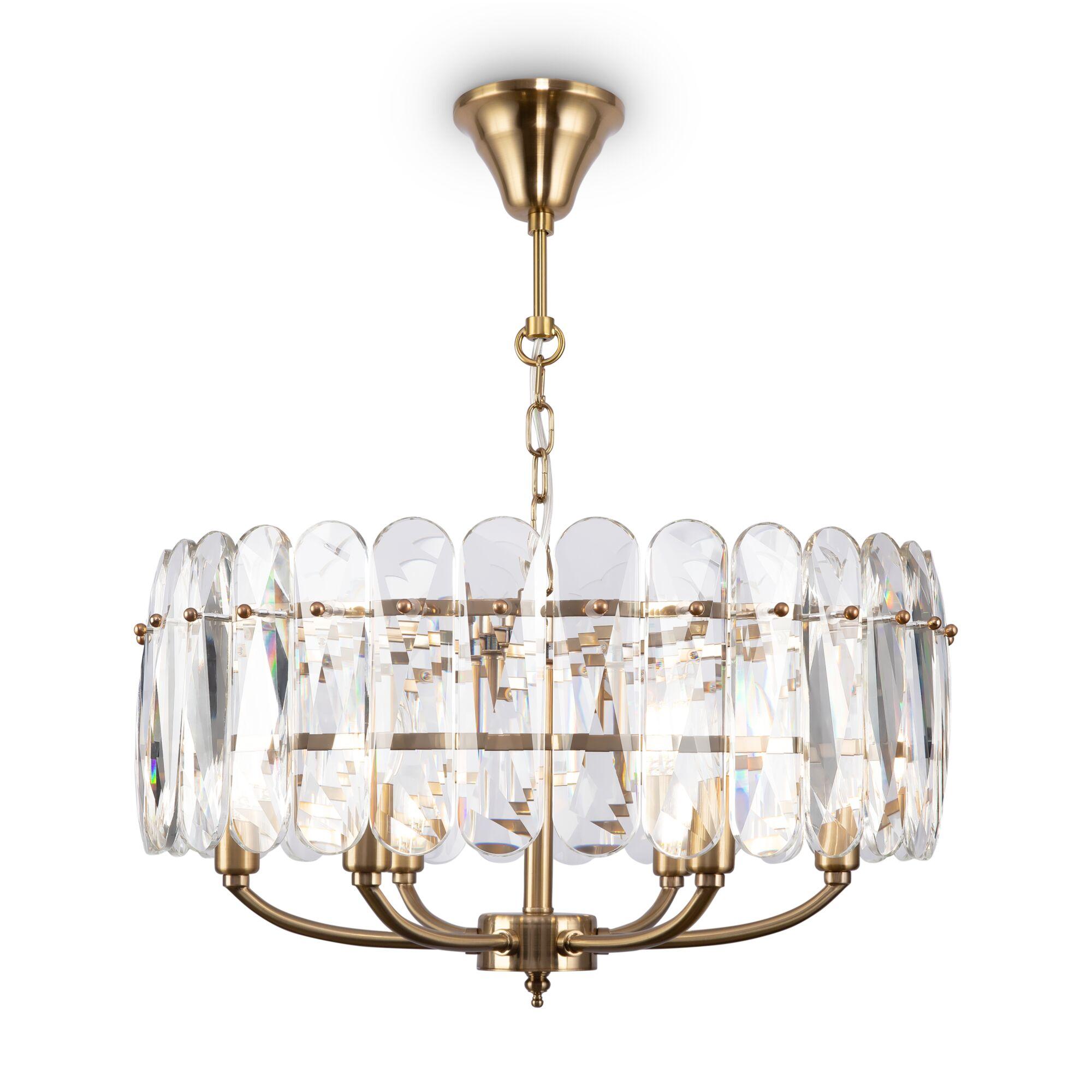 Светильник подвесной Suite E14х6х40W Латунь