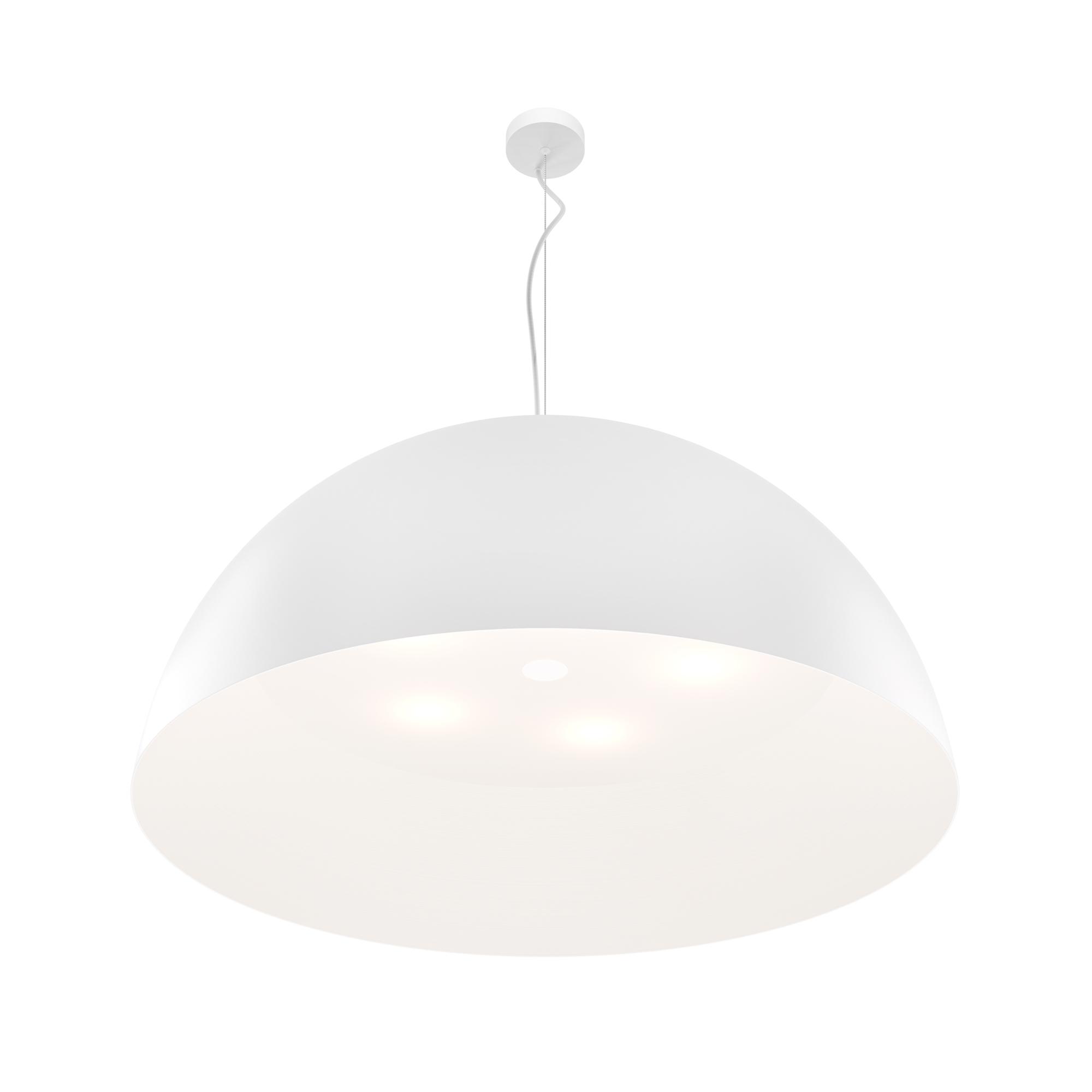 Светильник подвесной Dome E27х5х60W Белый