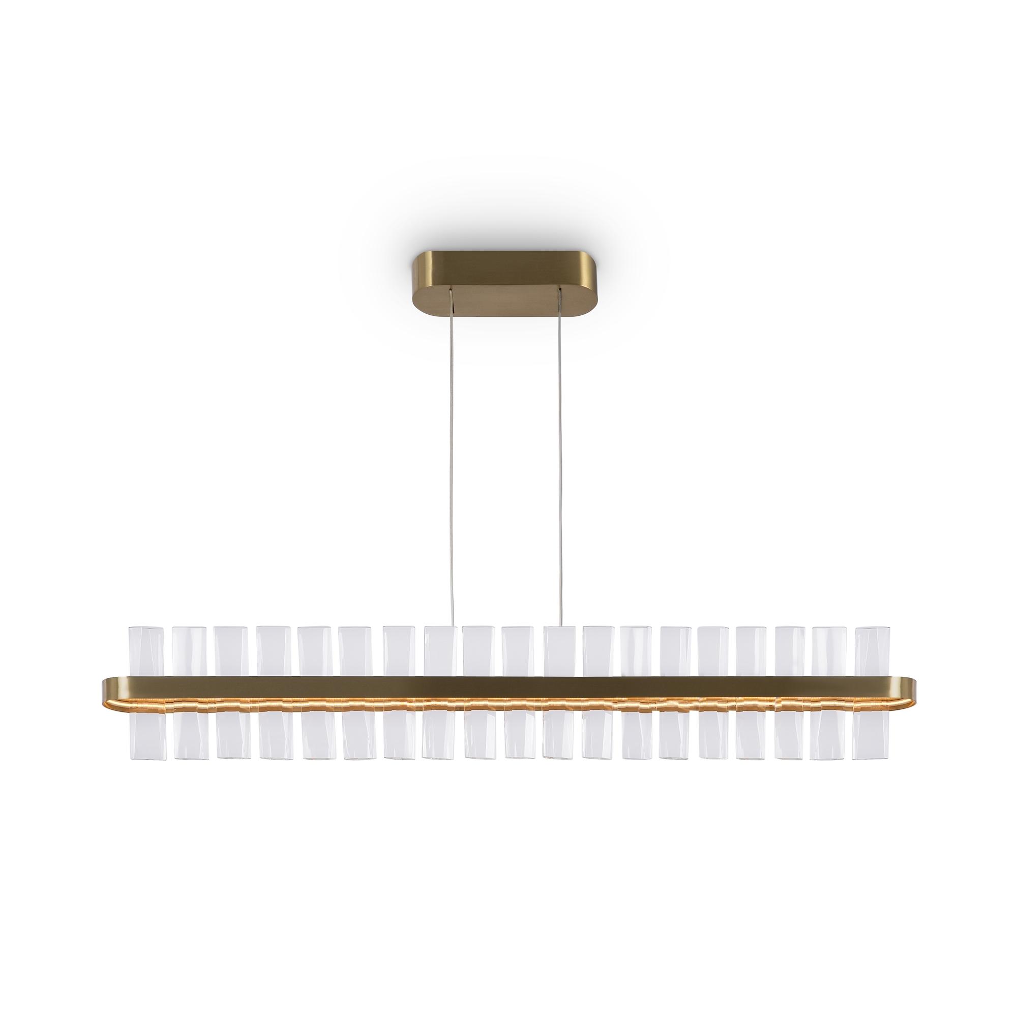 Светильник подвесной Mirage LED 48W Латунь