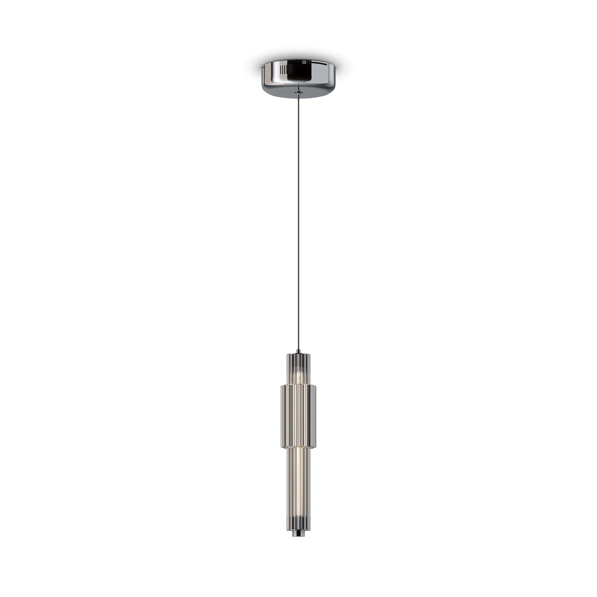 Светильник подвесной Verticale LED 8W Хром