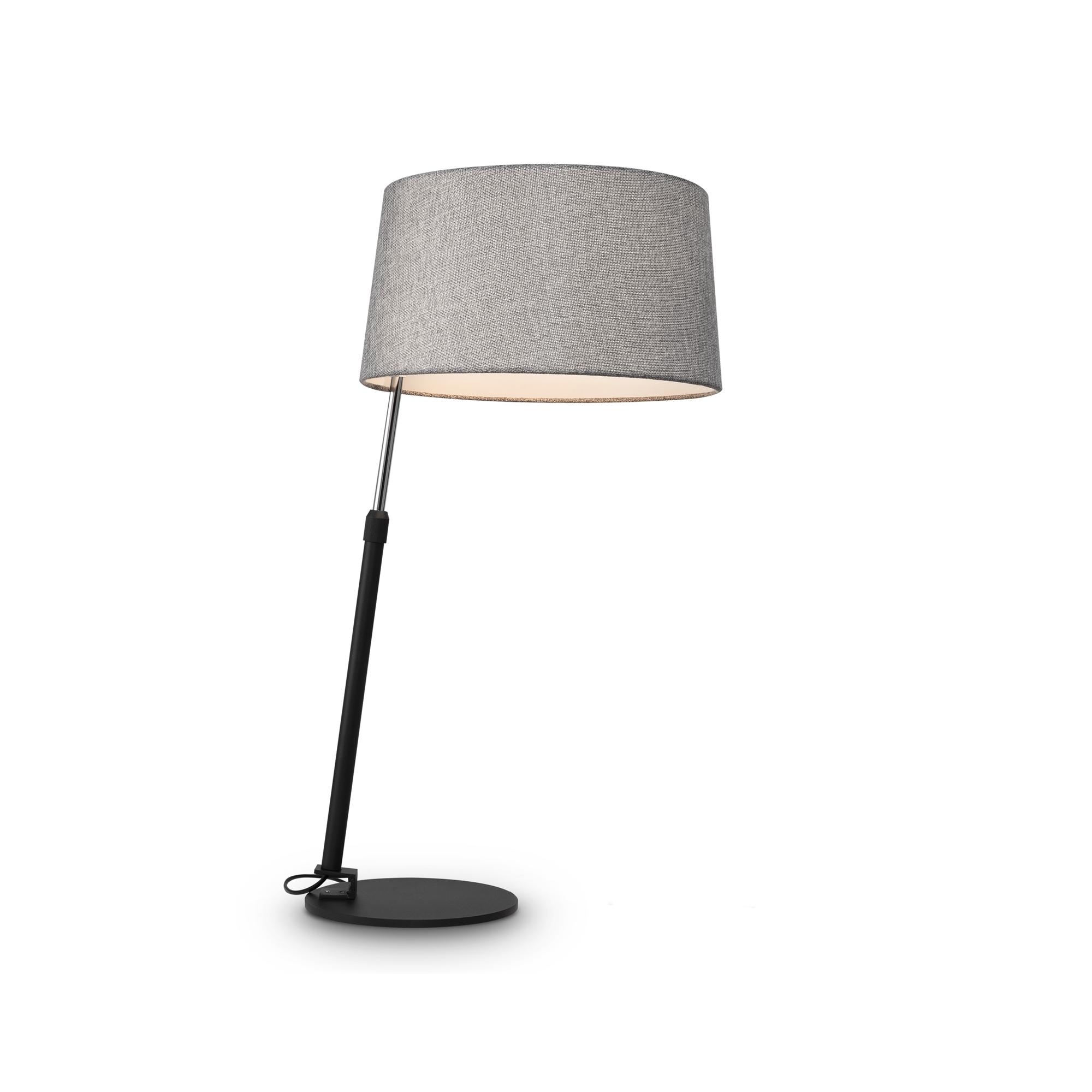 Светильник настольный Bergamo E27х1х60W Черный