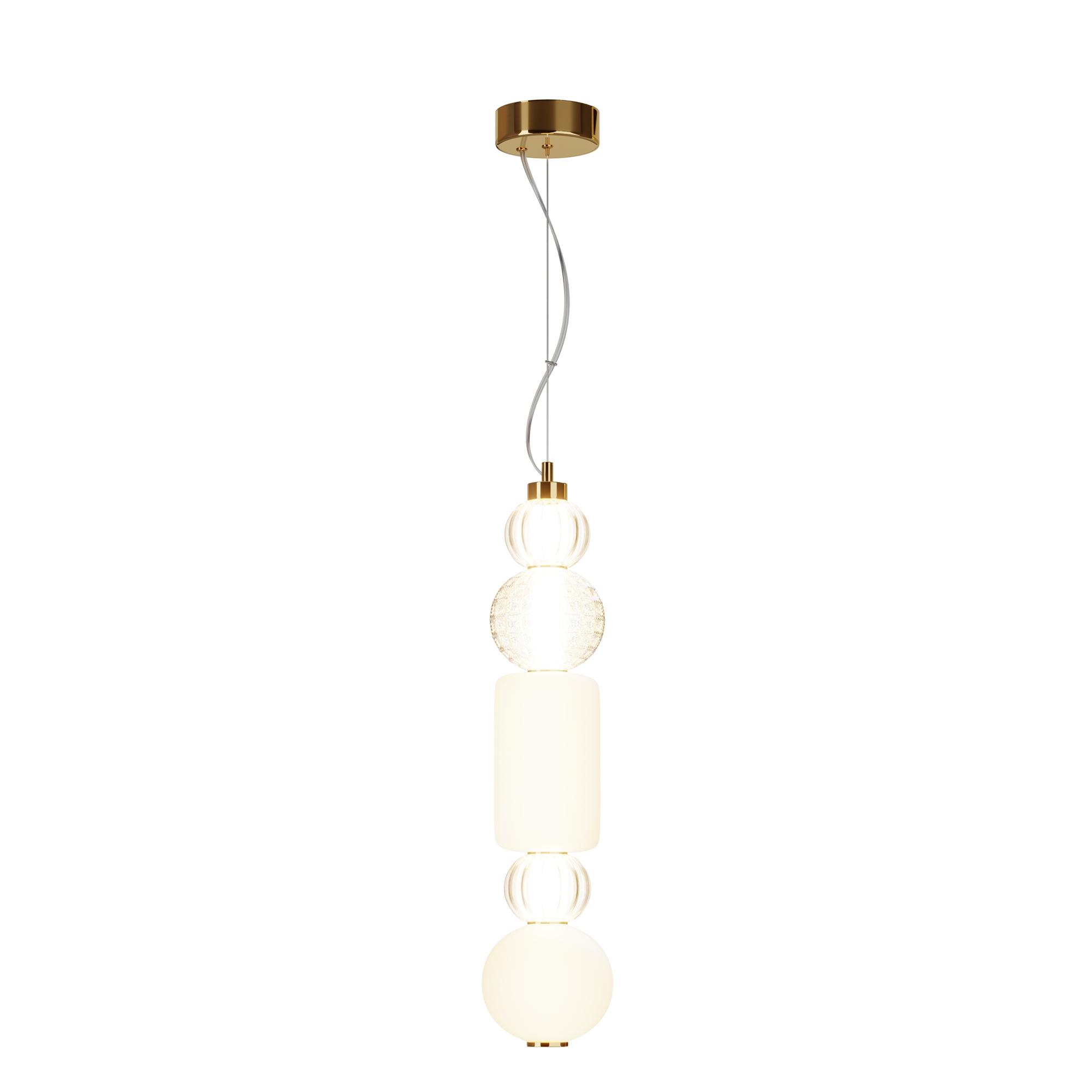 Светильник подвесной Collar LED 35W Золото