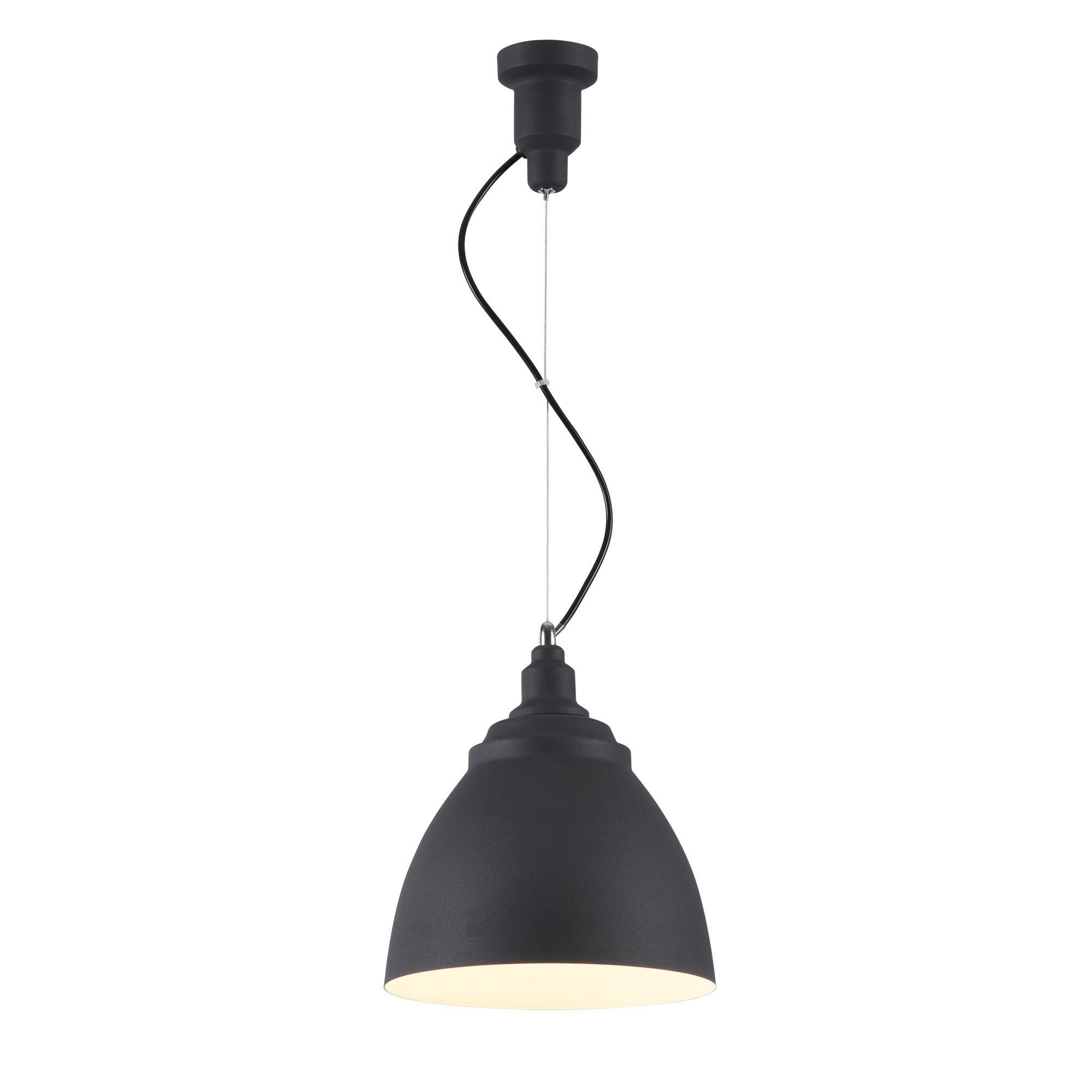 Светильник подвесной Bellevue E27х1х60W Черный