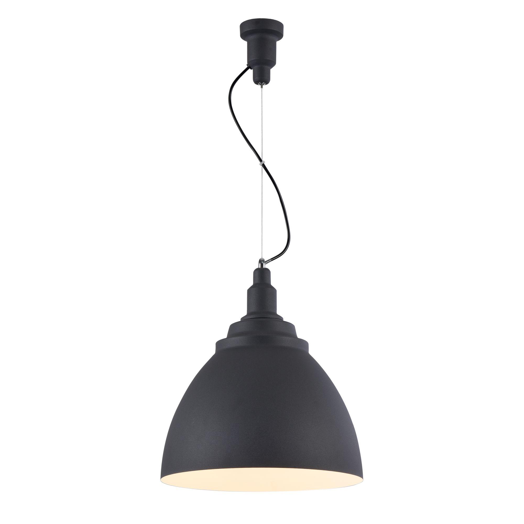 Светильник подвесной Bellevue E27х1х60W Черный