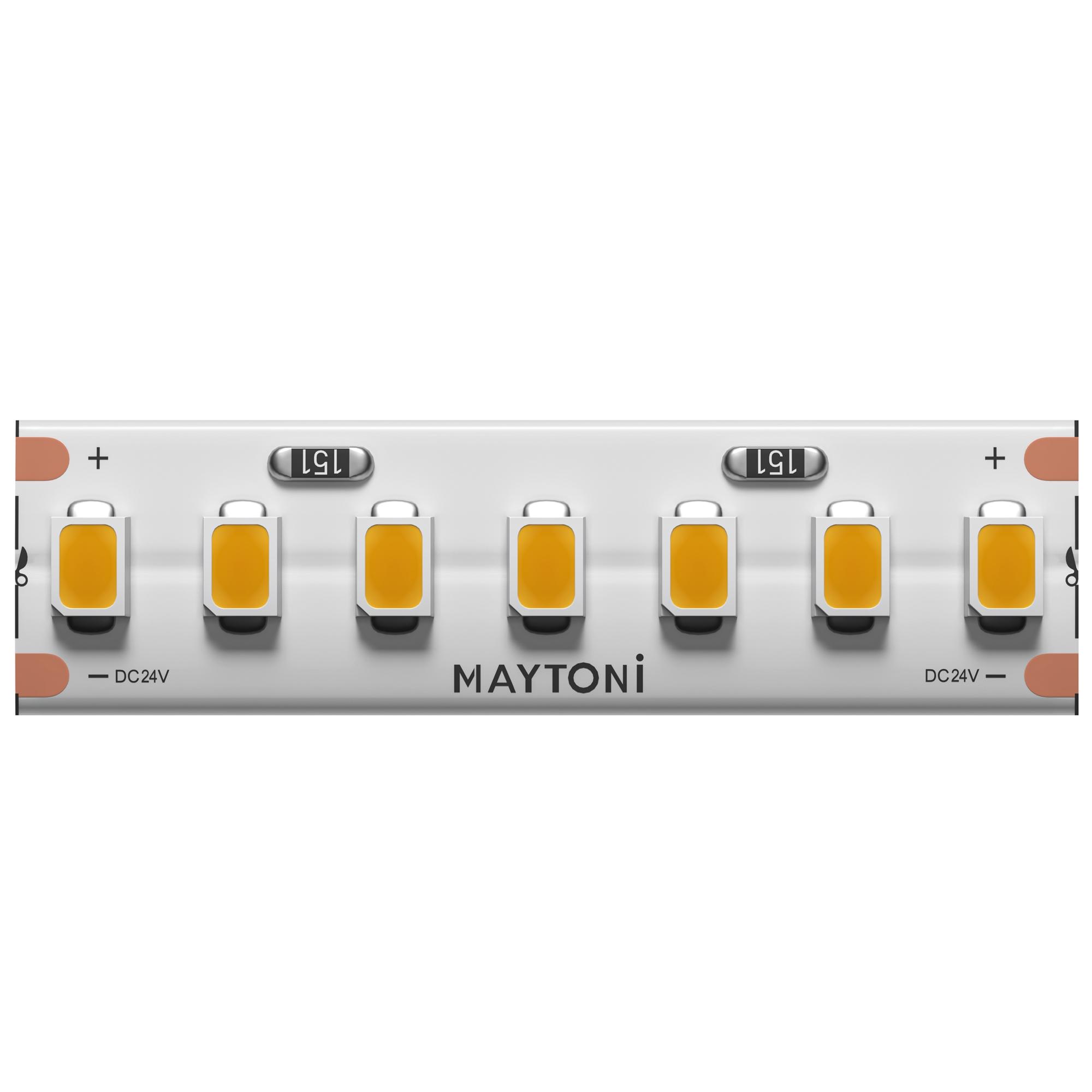 Лента светодиодная 24В 2835 11Вт/м 3000К 5м IP 20