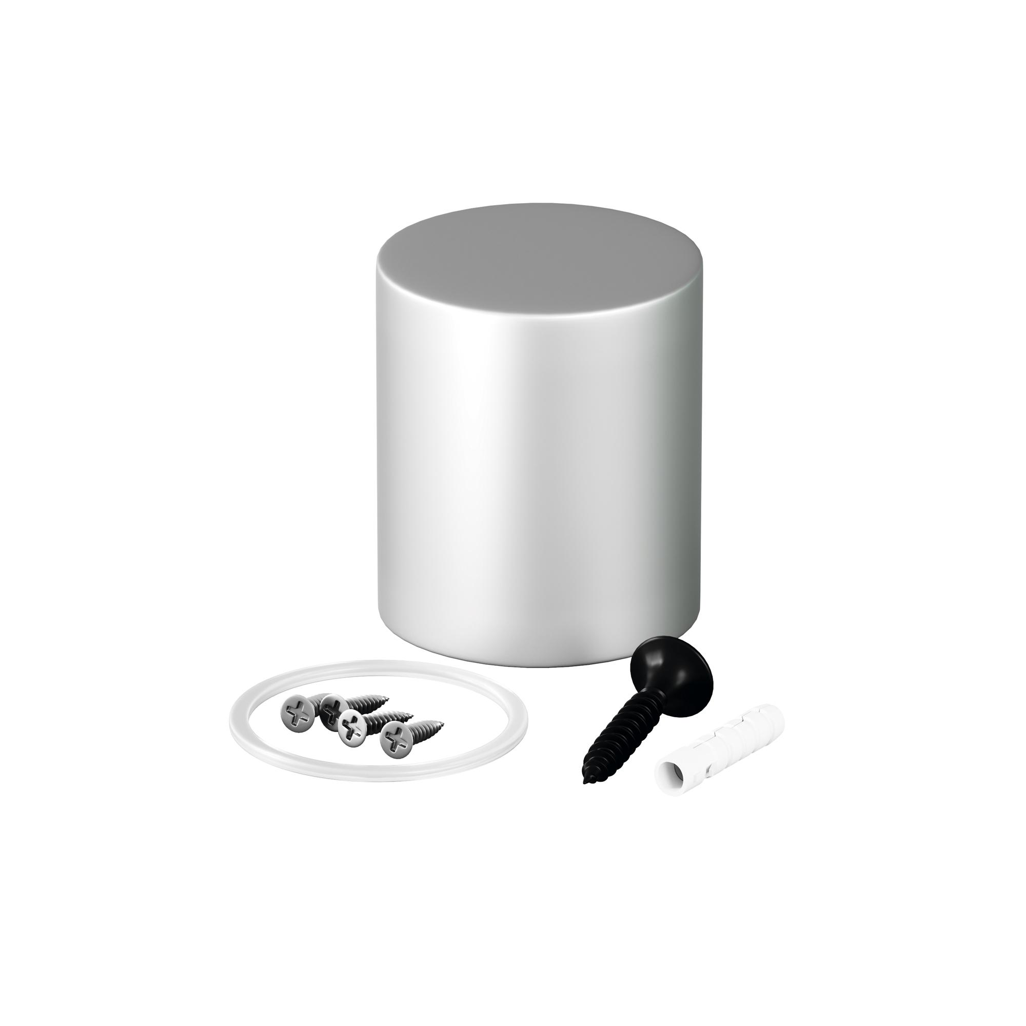 Заглушка торцевая металлическая LNM-D25-EC-M-S