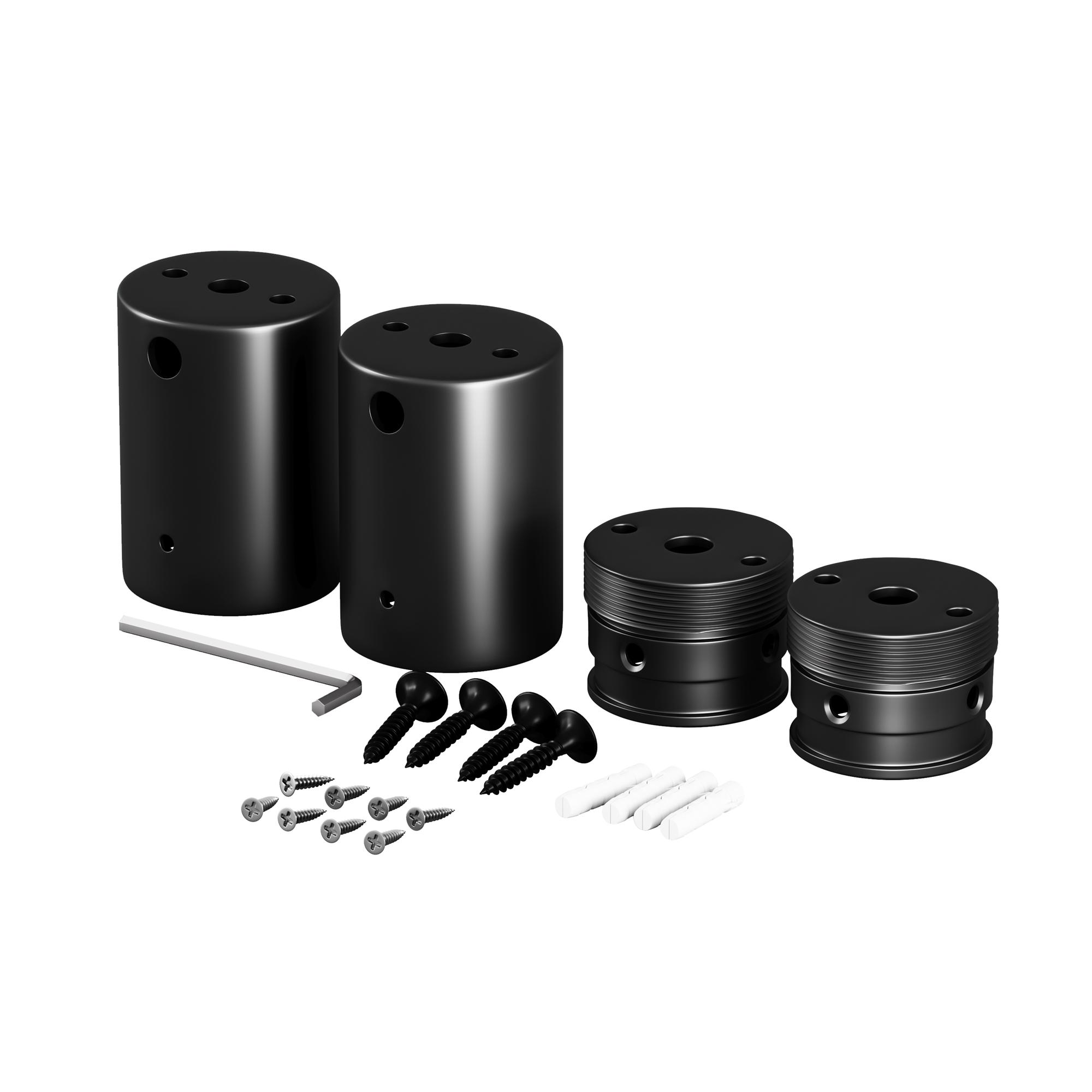 Набор для двухстороннего накладного монтажа LNM-D25-2CS-B