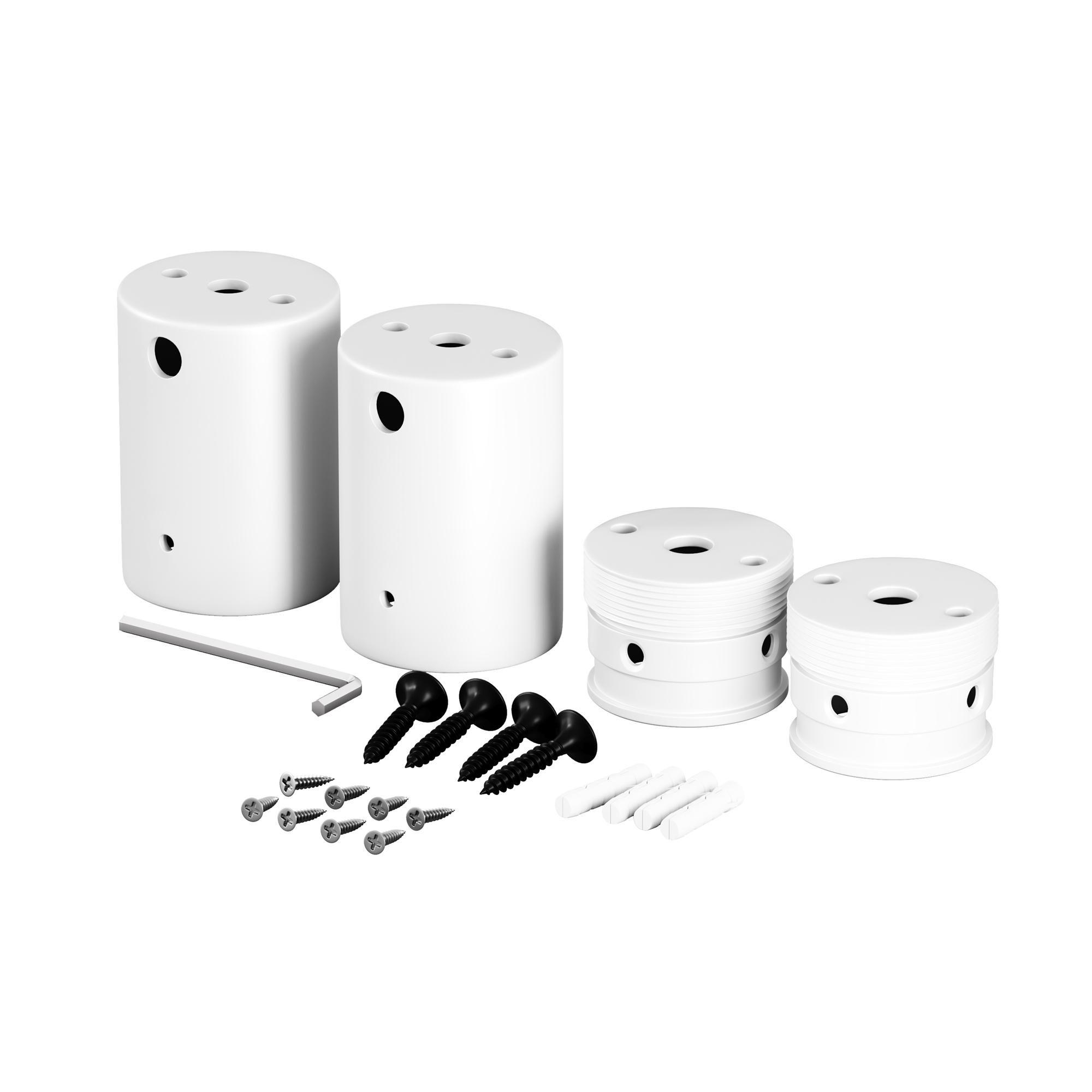 Набор для двухстороннего накладного монтажа LNM-D25-2CS-W