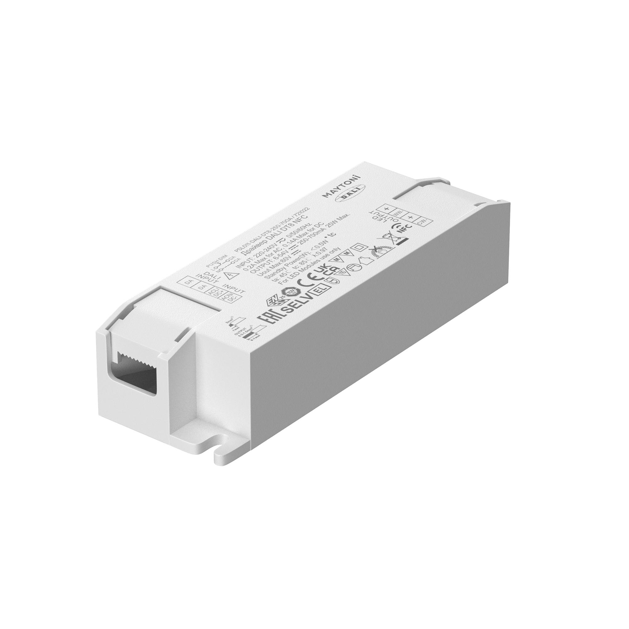 Источник тока DALI NFC DT8 250-700mA +PUSH DIM