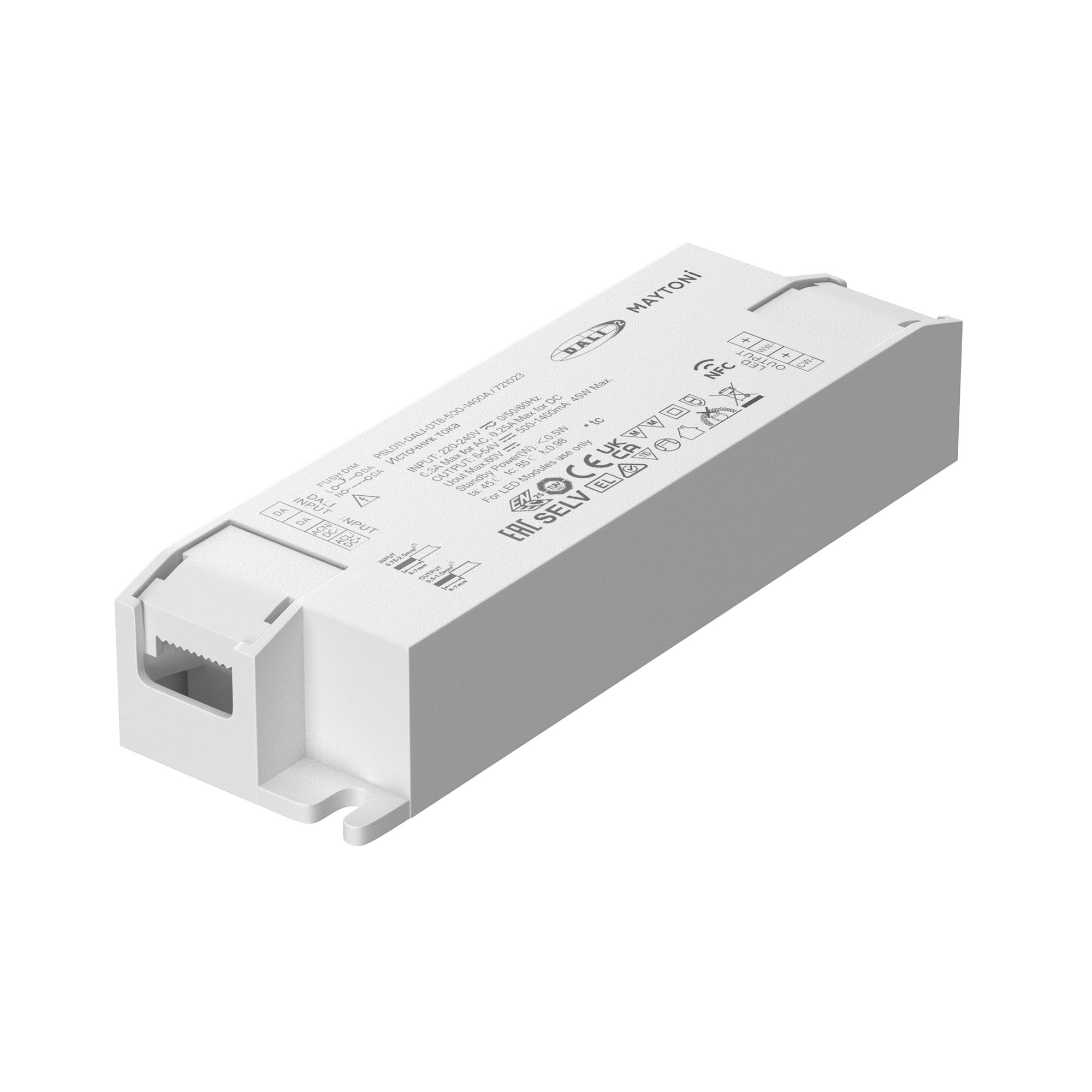 Источник тока DALI NFC DT8 500-1400mA +PUSH DIM