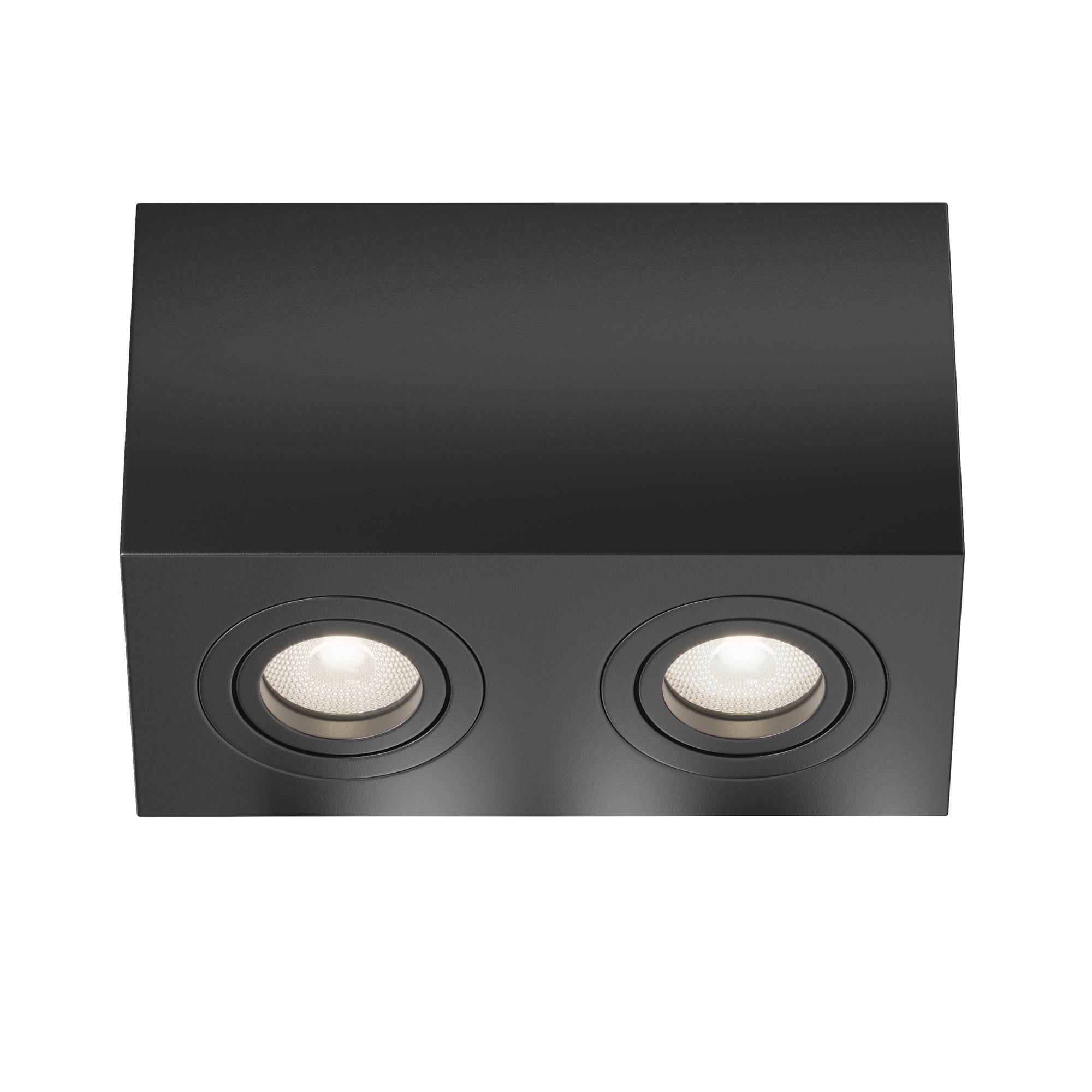 Светильник потолочный Atom GU10х2 Черный