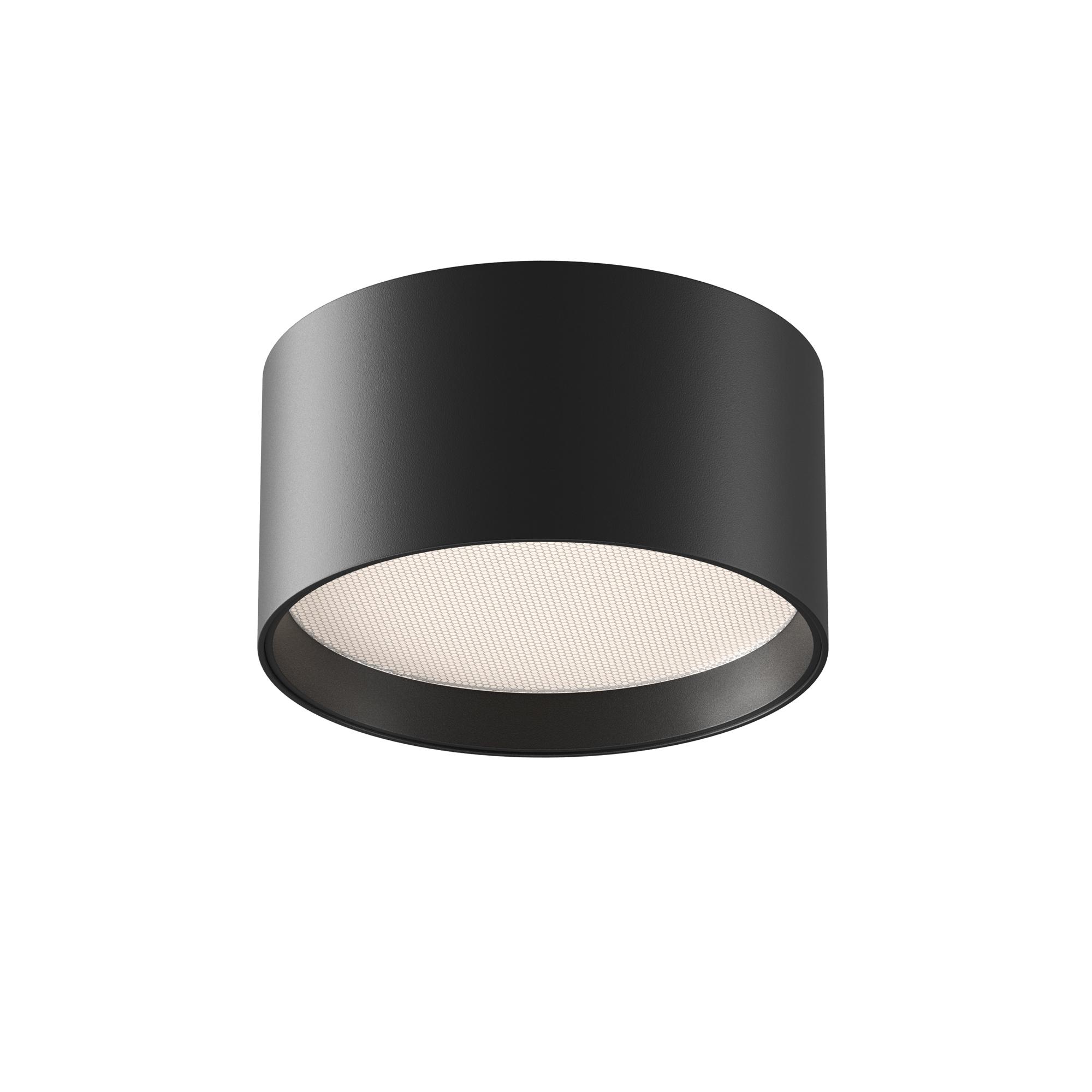 Светильник потолочный Glare LED 12W Черный