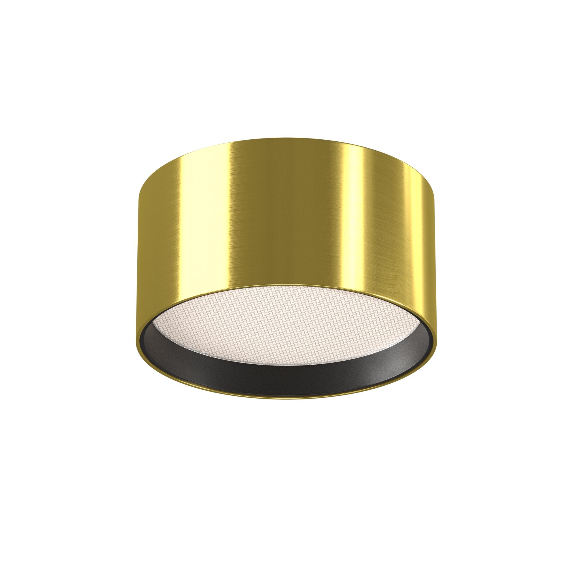 Светильник потолочный Glare LED 12W Латунь