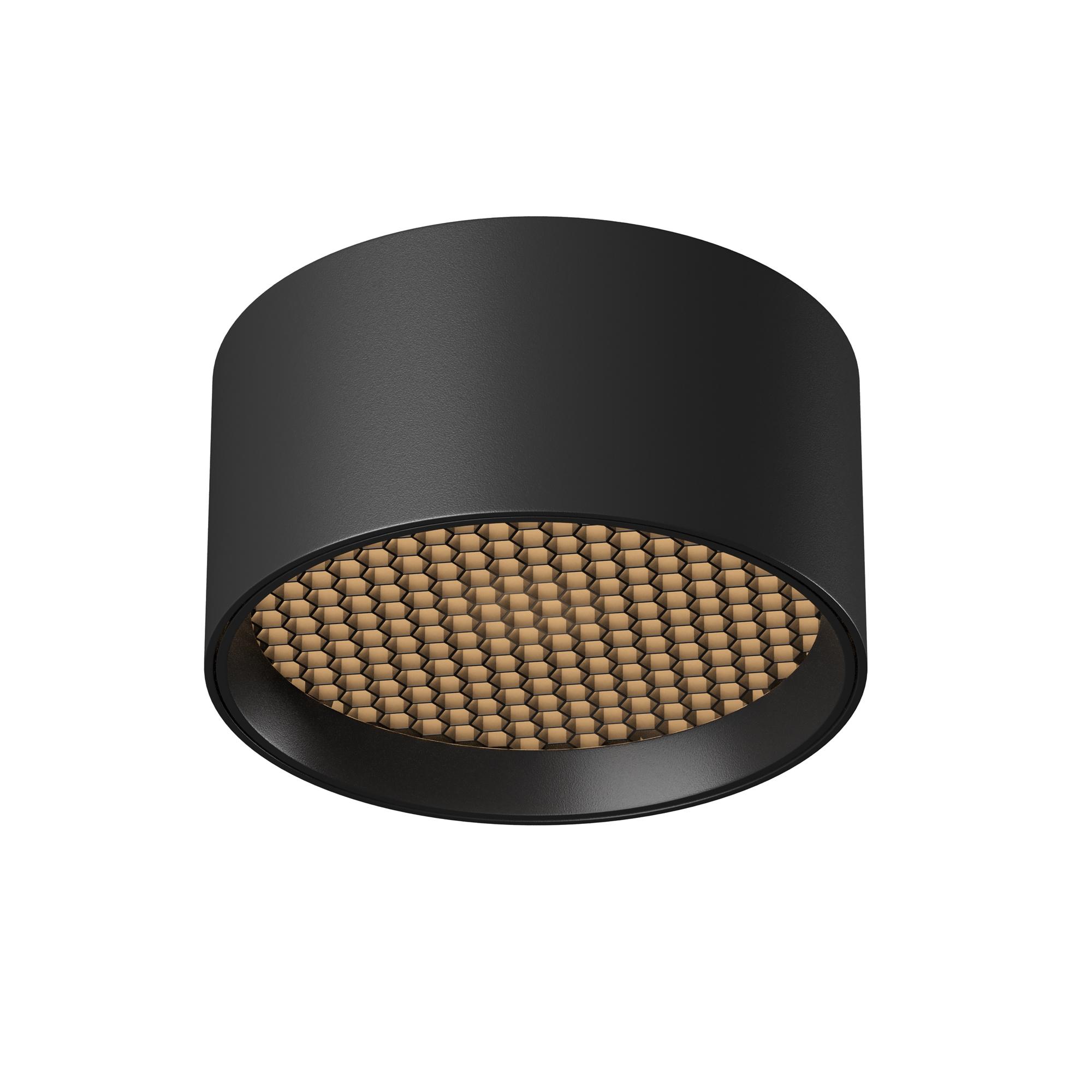 Светильник потолочный Glare LED 7W Черный