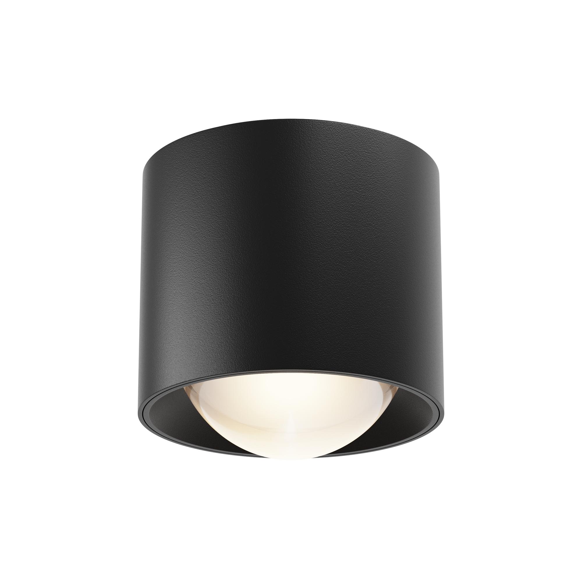 Светильник потолочный Lens LED 15W Черный