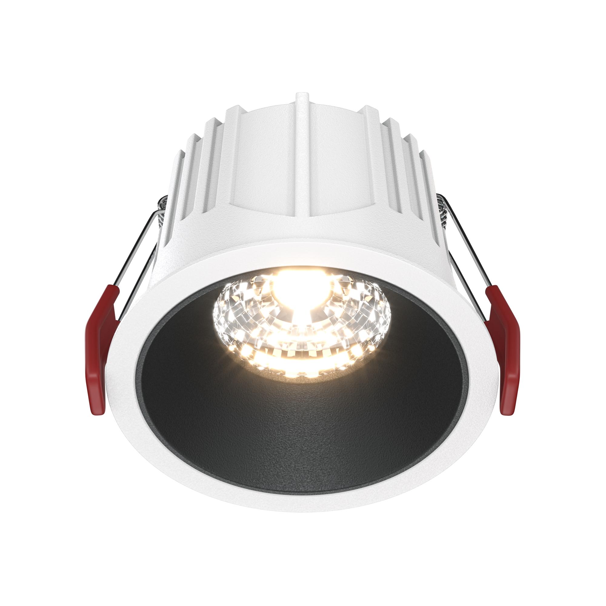 Светильник встраиваемый Downlight Alfa LED 3000K 15Вт 36 град IP20 CRI90 Бело-черный круглый 63х85мм 1050Лм