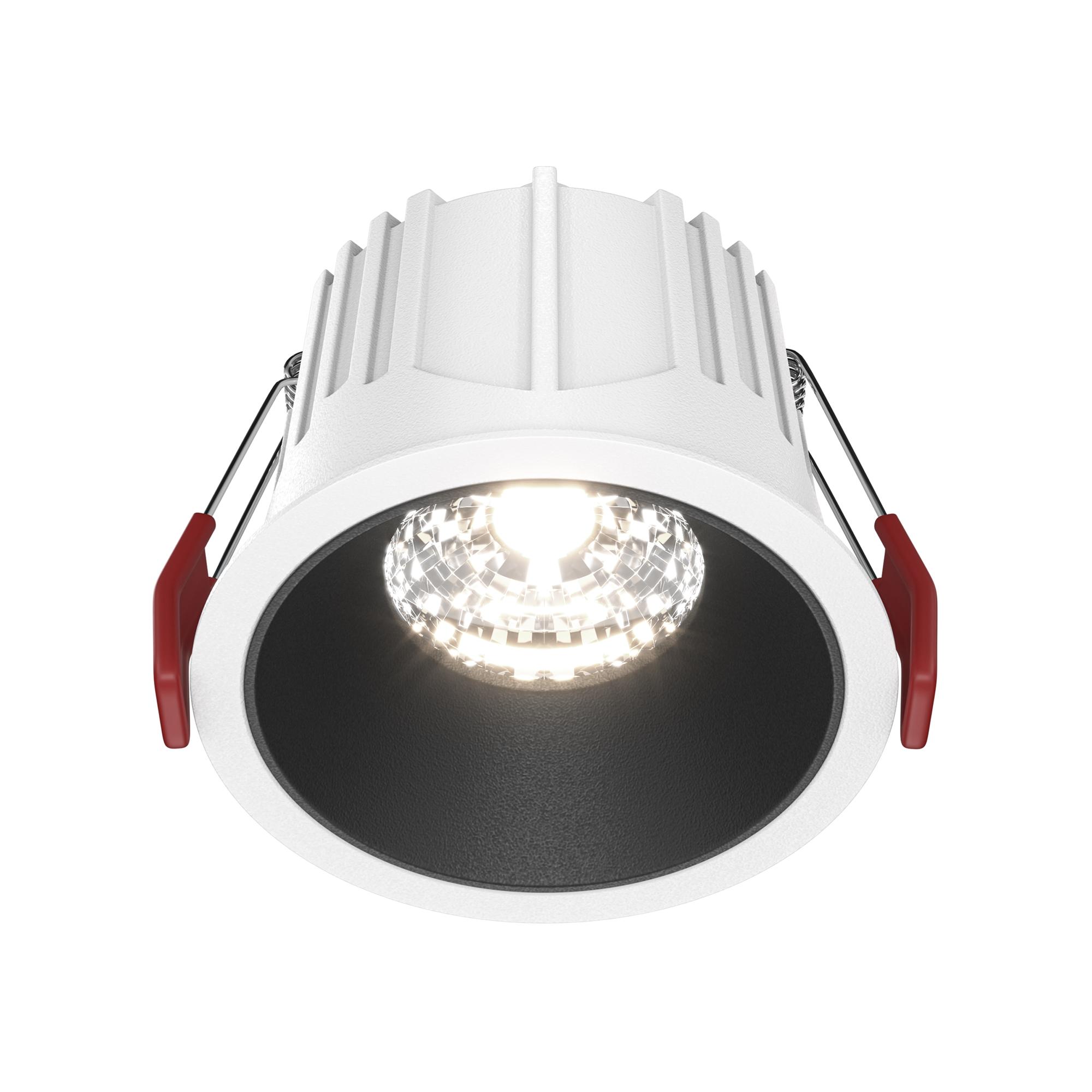 Светильник встраиваемый Downlight Alfa LED 4000K 15Вт 36 град IP20 CRI90 Бело-черный круглый 63х85мм 1150Лм