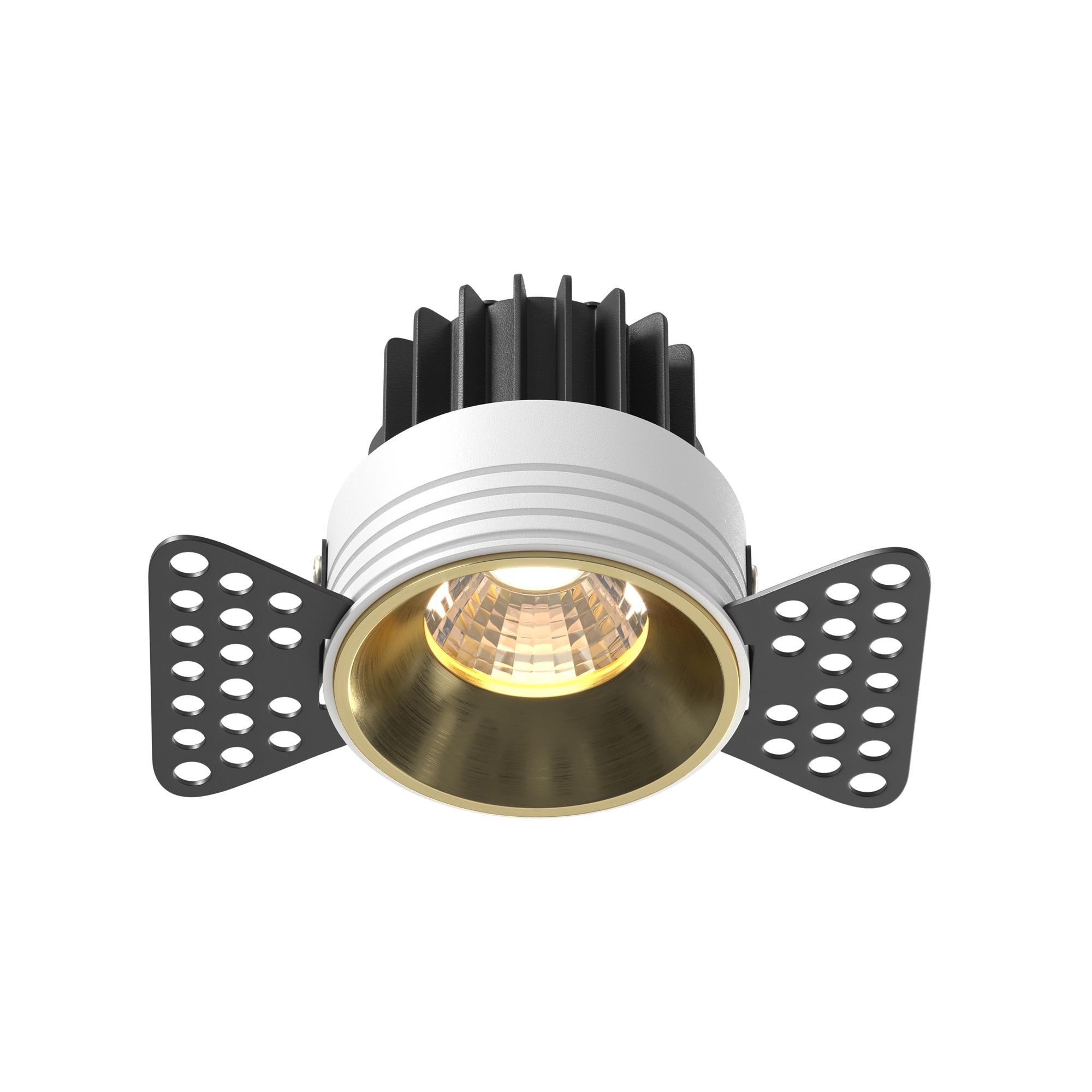 Светильник встраиваемый Round Латунь