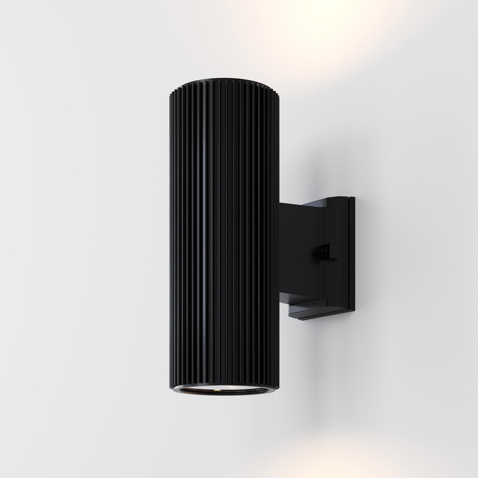 Светильник настенный (бра) Outdoor Rando IP 54 E27х2х60W Черный