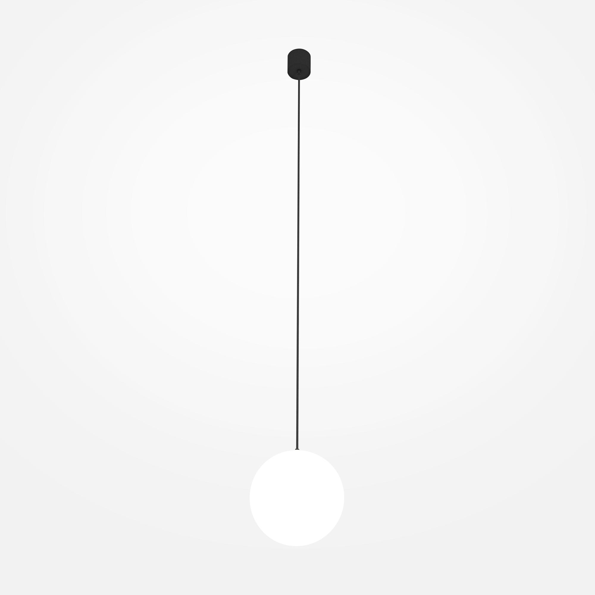 Светильник подвесной Luna LED 5W Черно-белый