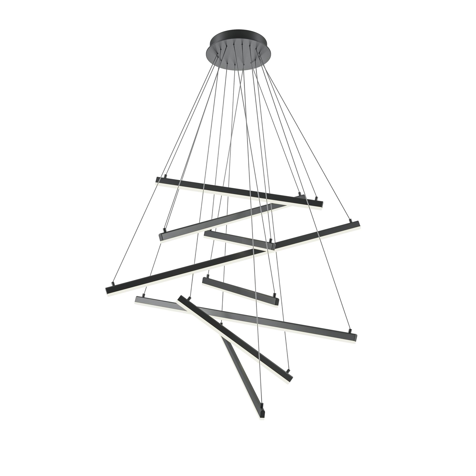 Светильник подвесной Line LED 90W Черный