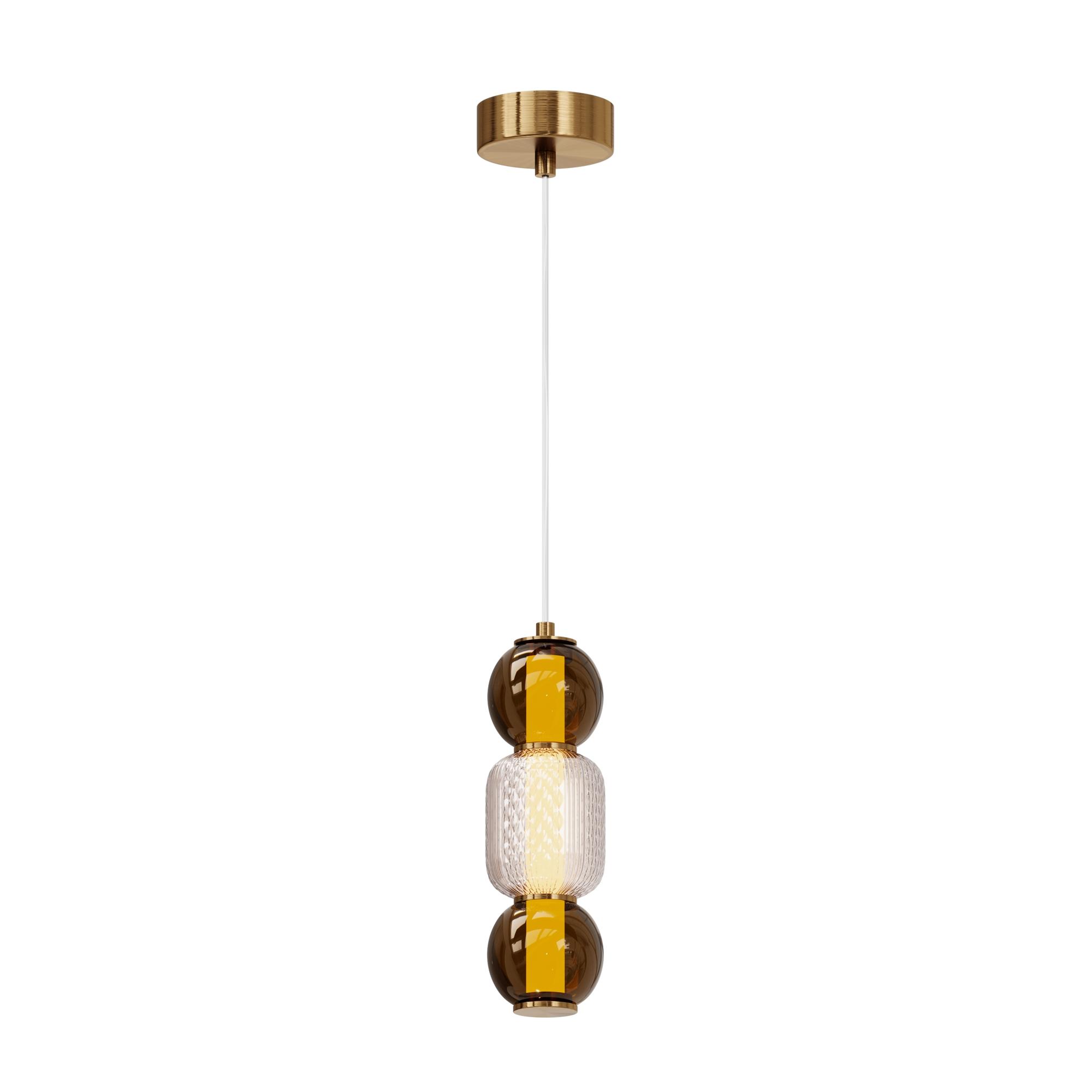 Светильник подвесной Drop LED 16W Золото