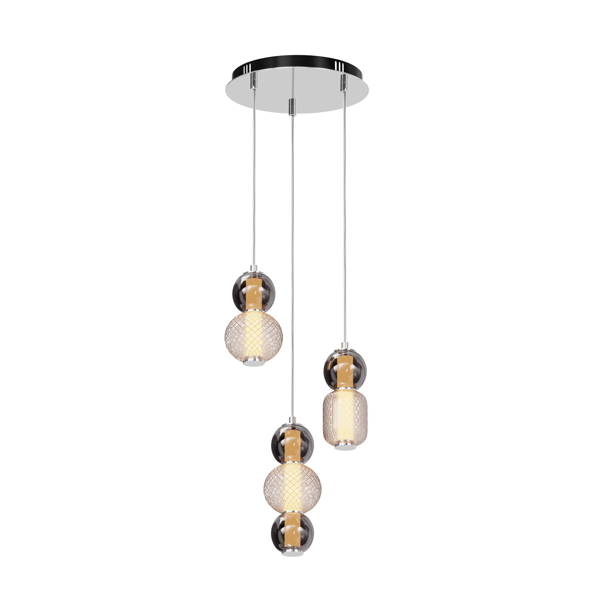 Светильник подвесной Drop LED 33W Хром