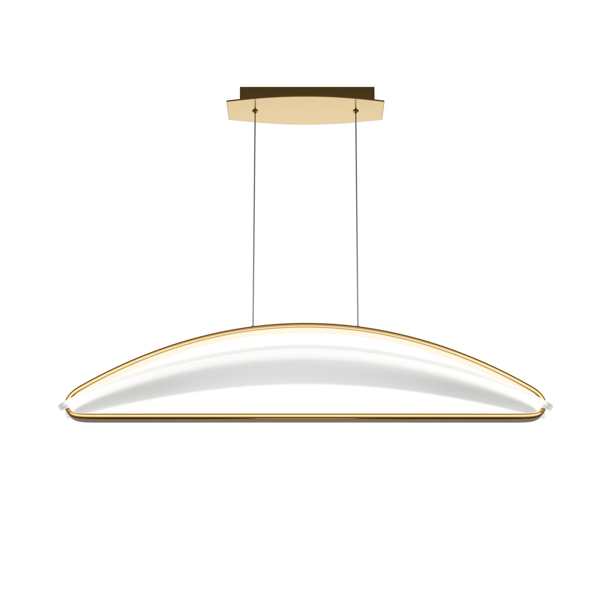 Светильник подвесной Breeze LED 34W Латунь