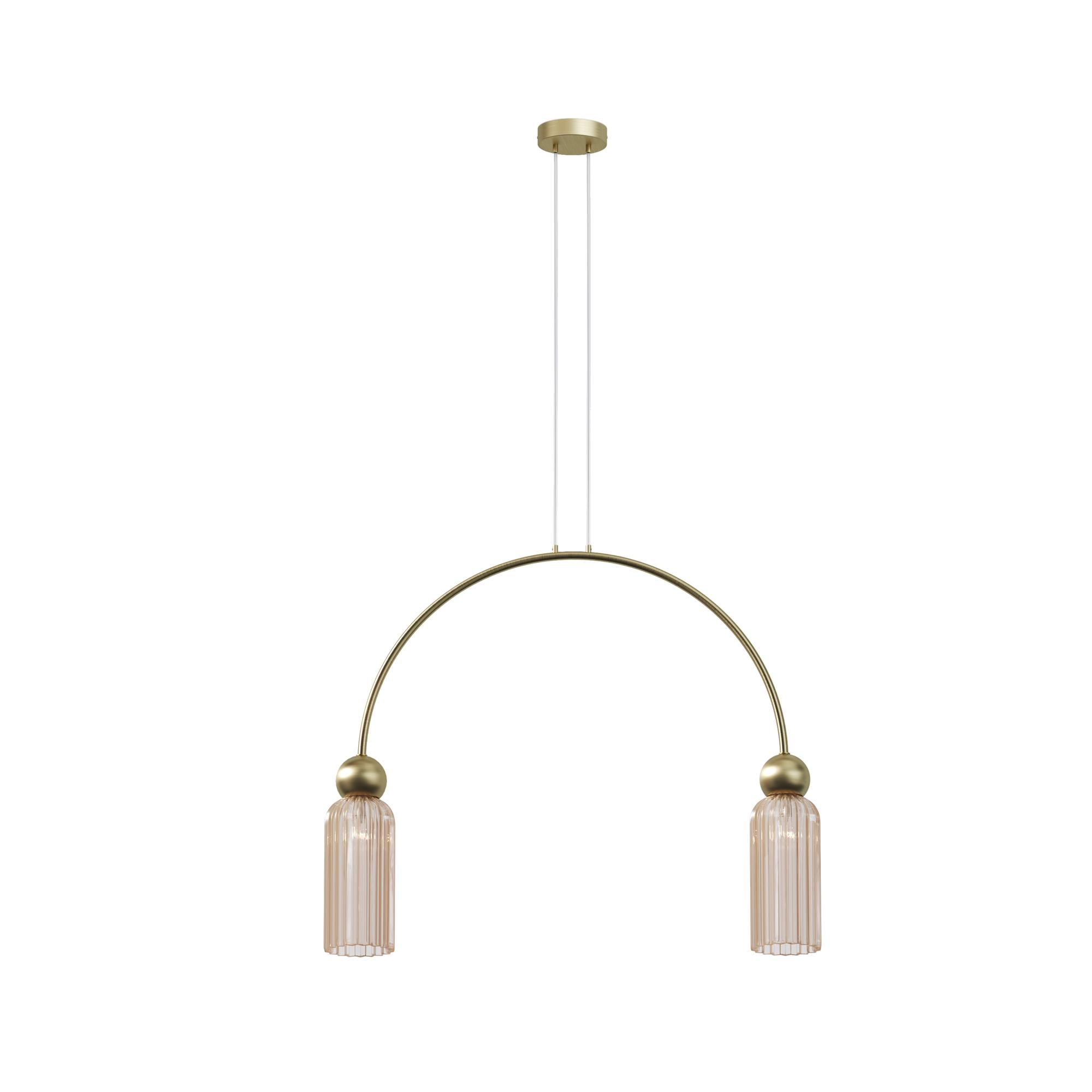 Светильник подвесной Antic E14х2х40W Золото