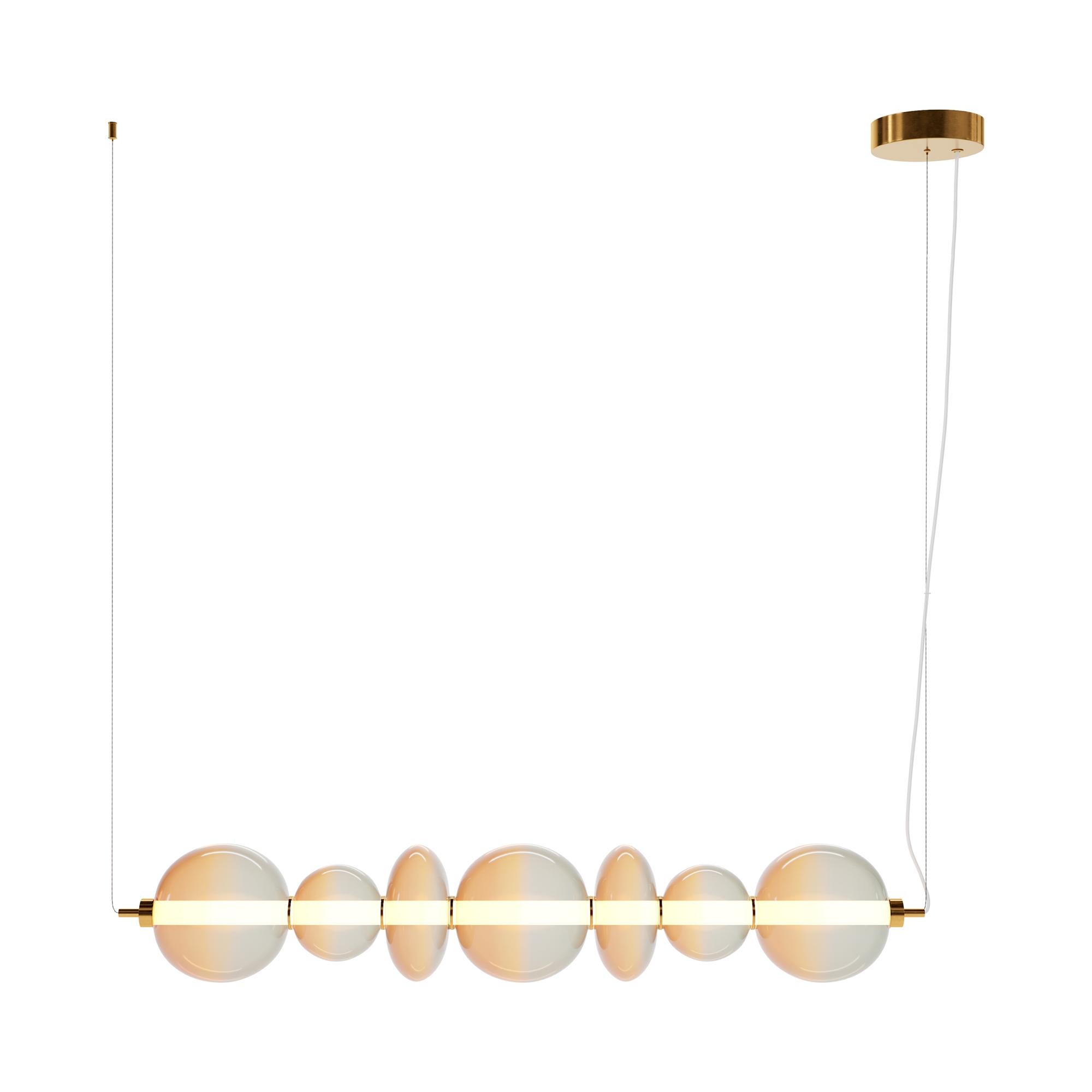 Светильник подвесной Futuro LED 40W Латунь