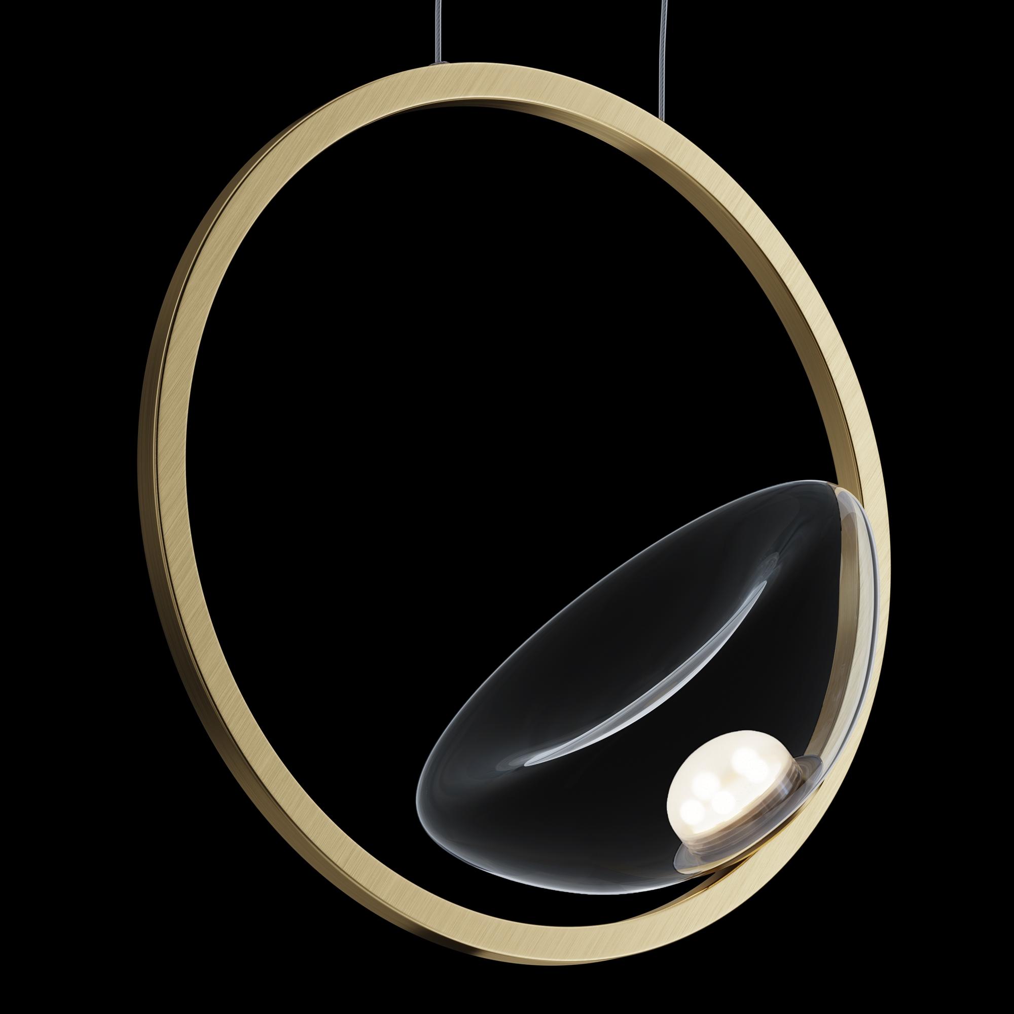 Светильник подвесной Lunare LED 5W Латунь