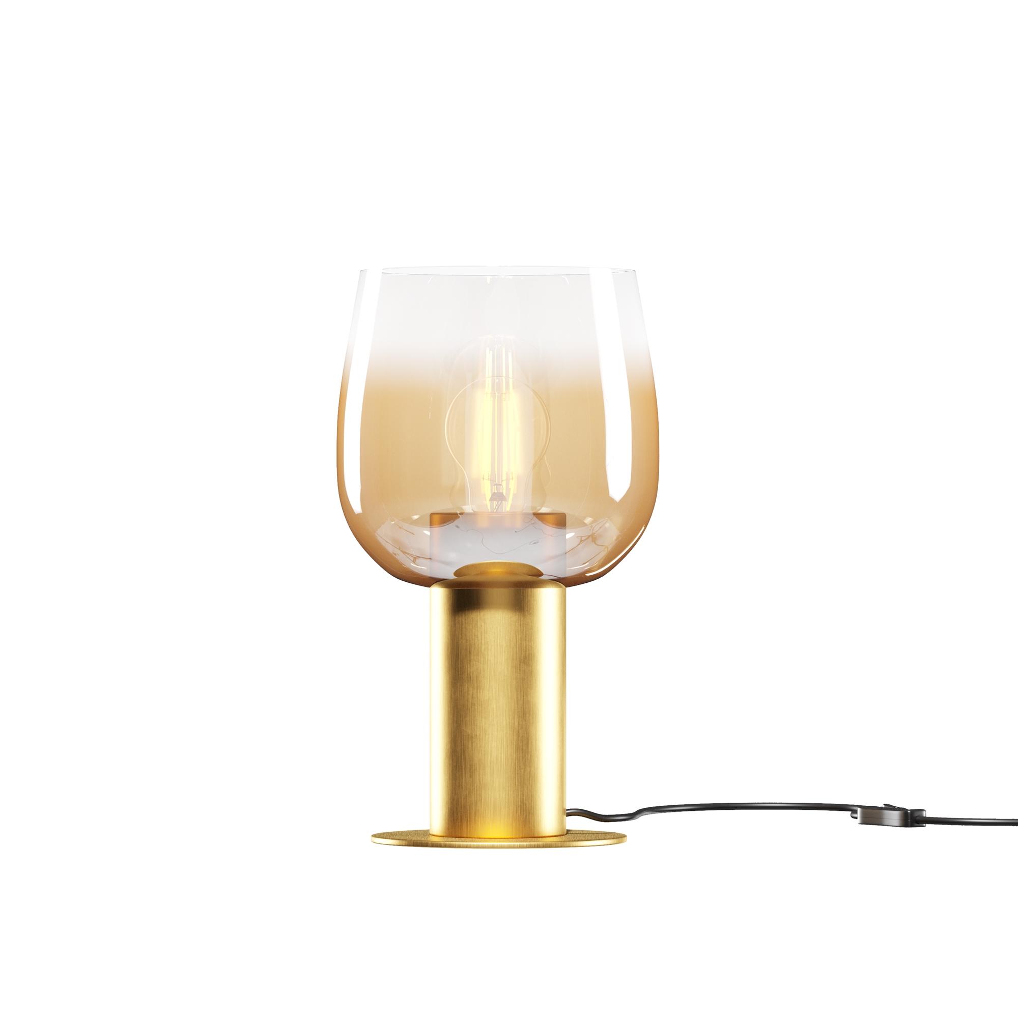 Светильник настольный Smart Casual E27х1х40W Золото