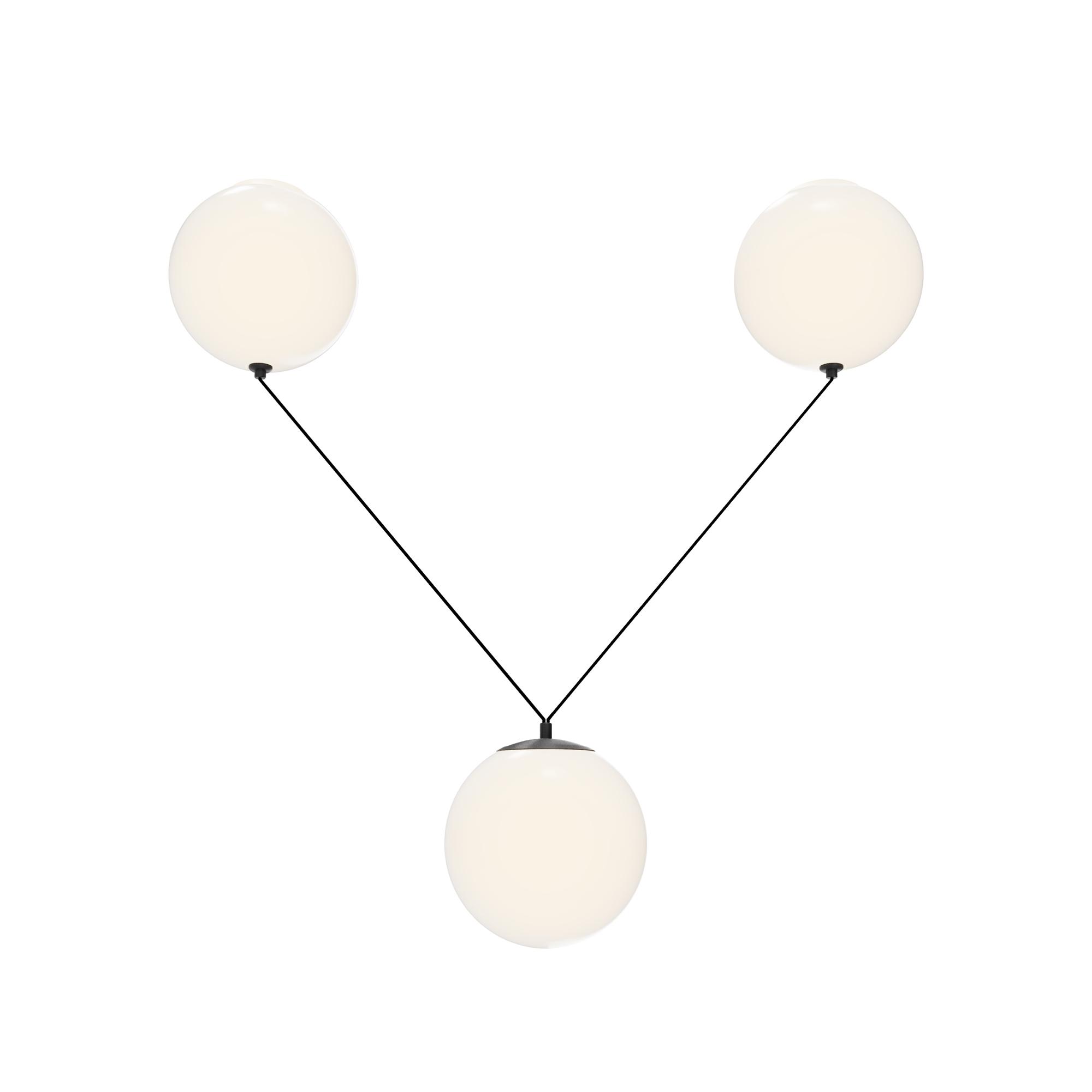 Светильник подвесной Twins LED 26W Черный