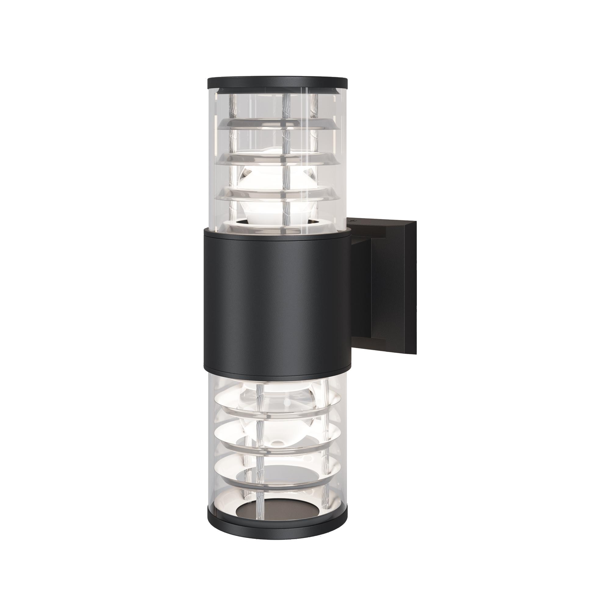 Светильник настенный (бра) Outdoor Bronx IP 54 E27х2х60W Черный