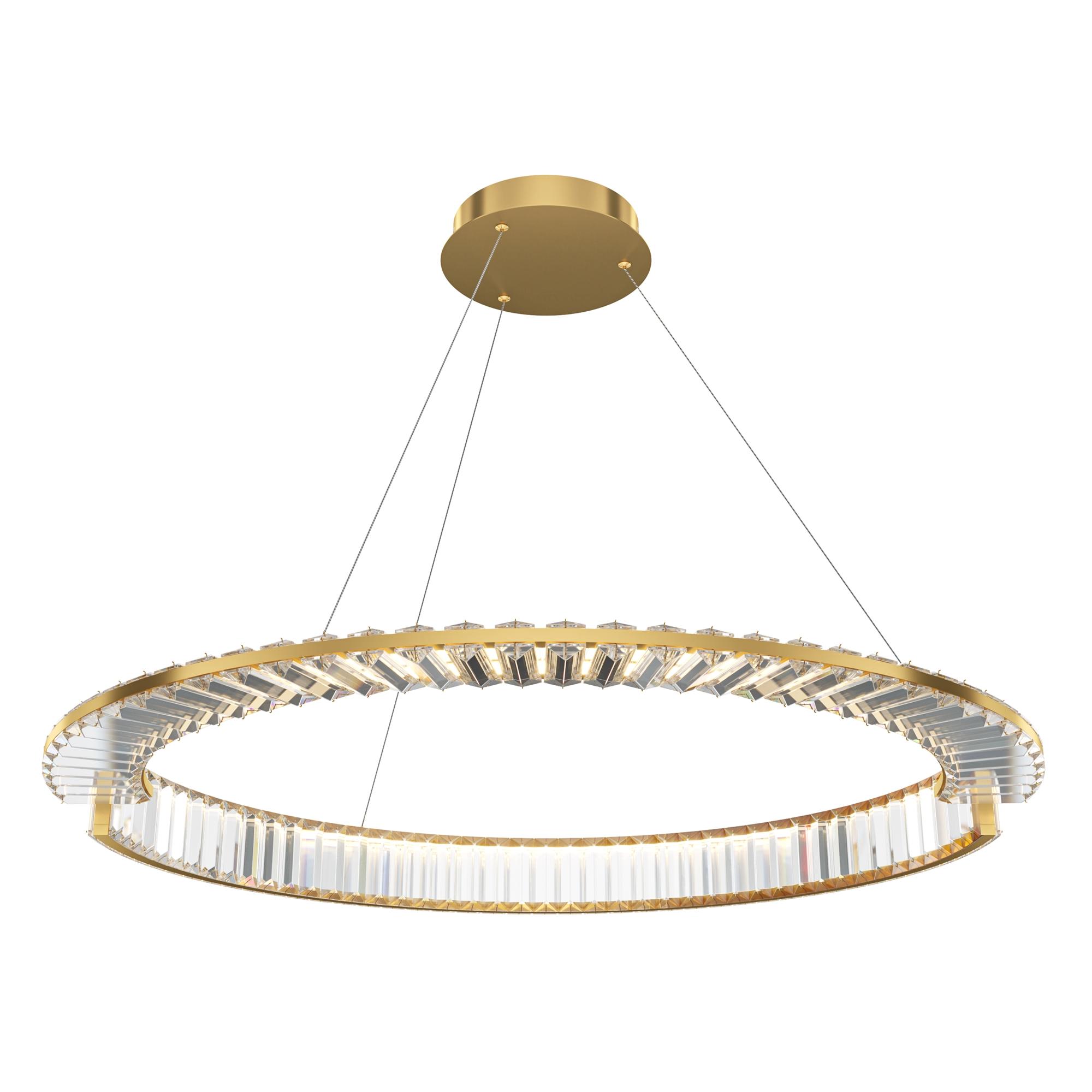 Светильник подвесной Krone LED 45W Латунь