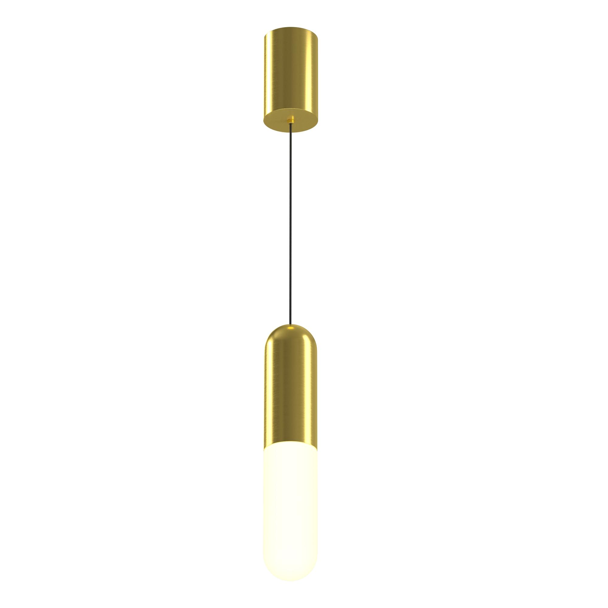 Светильник подвесной Mist LED 12W Латунь
