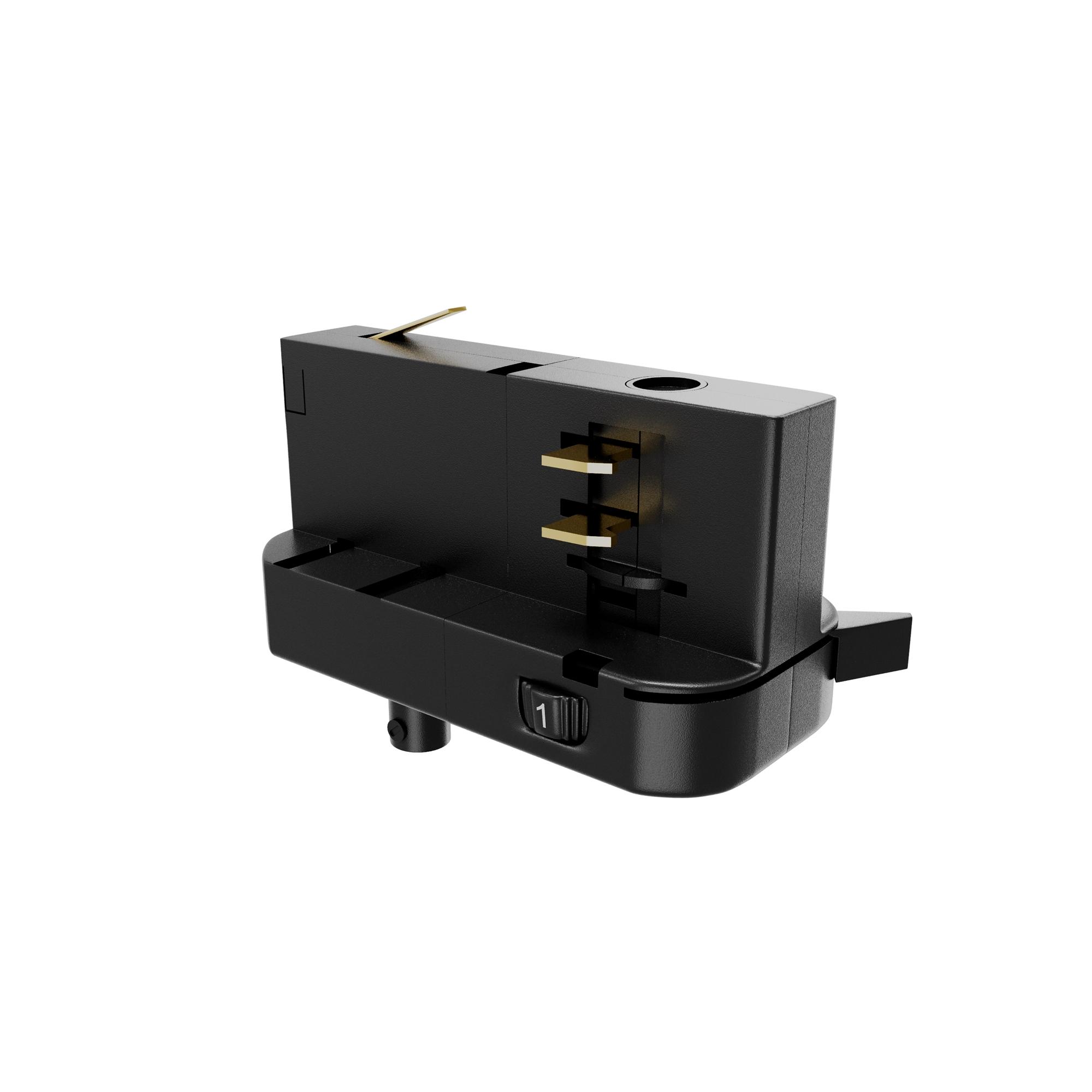 Коннектор для подвесного светильника Trinity черный