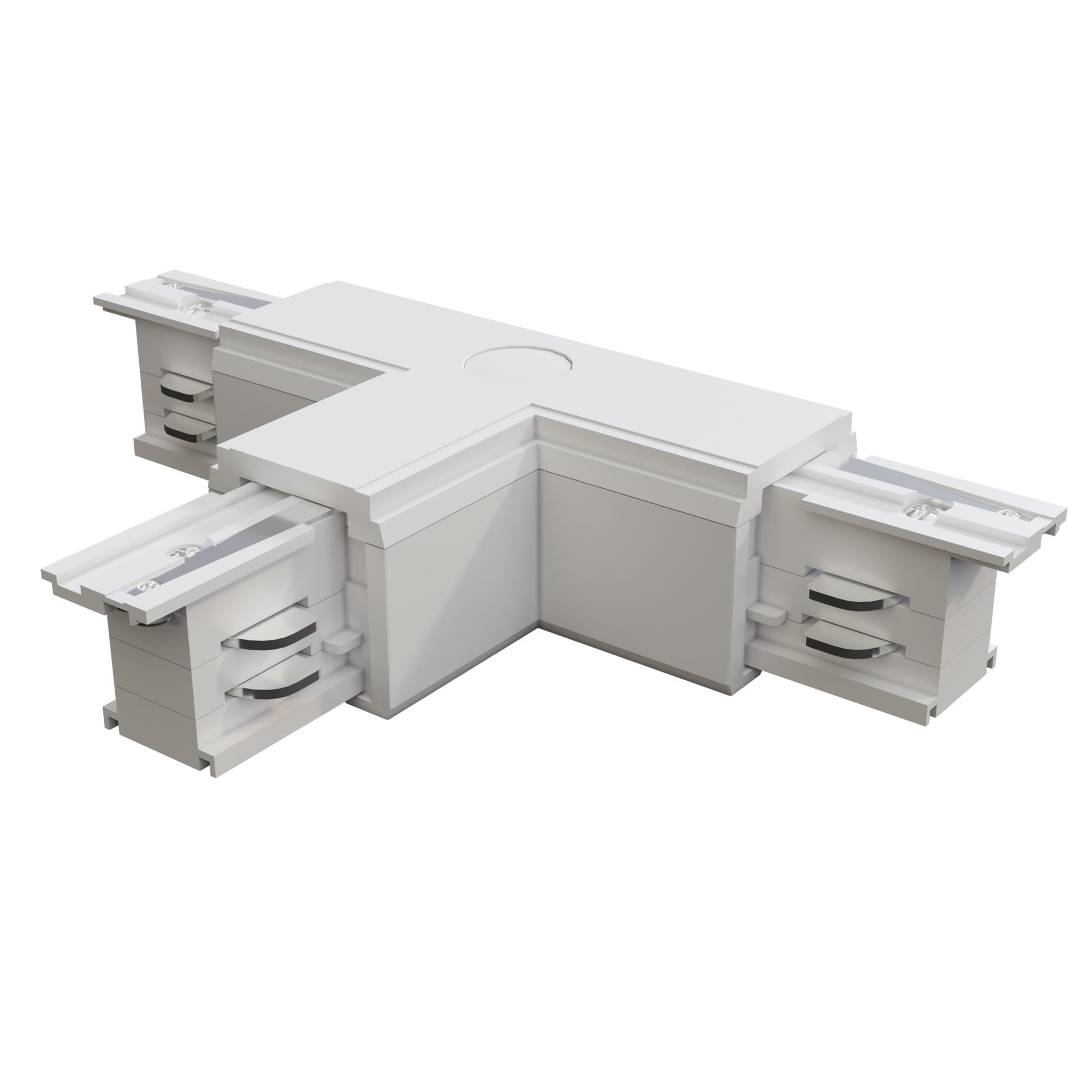 Коннектор Т-образный правый Trinity белый