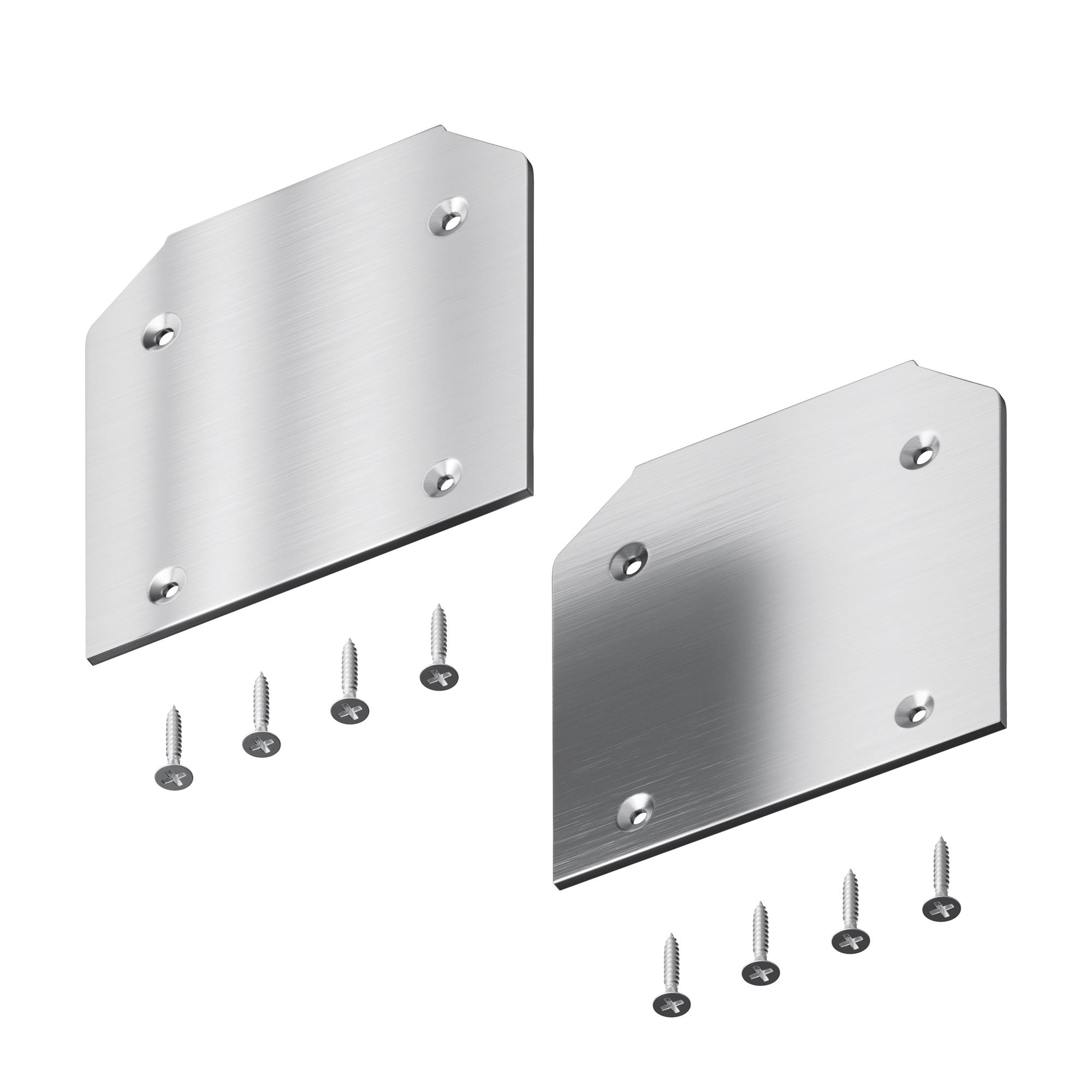 Заглушка торцевая к профилю, 2шт