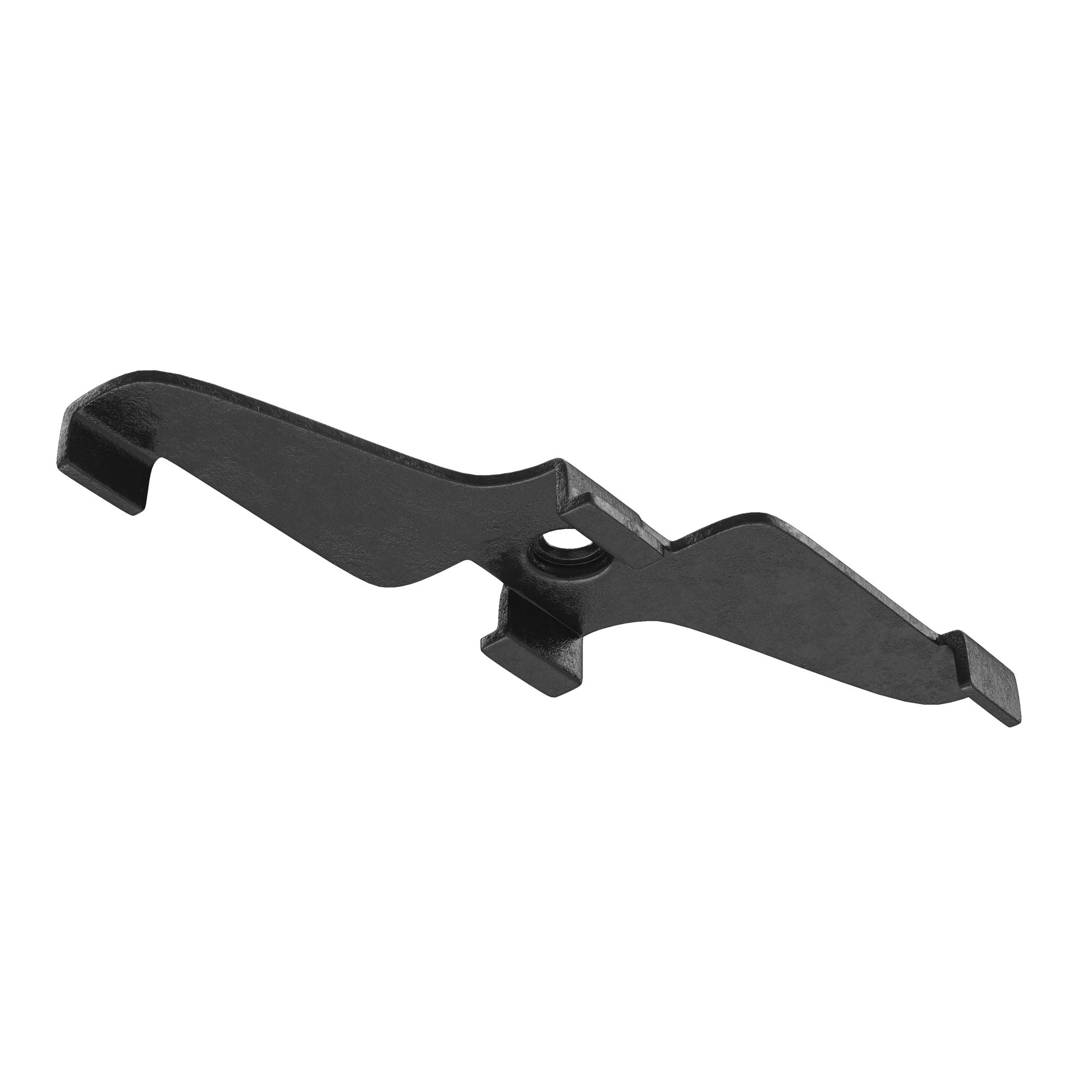 Фиксатор для накладного монтажа Exility черный 2шт