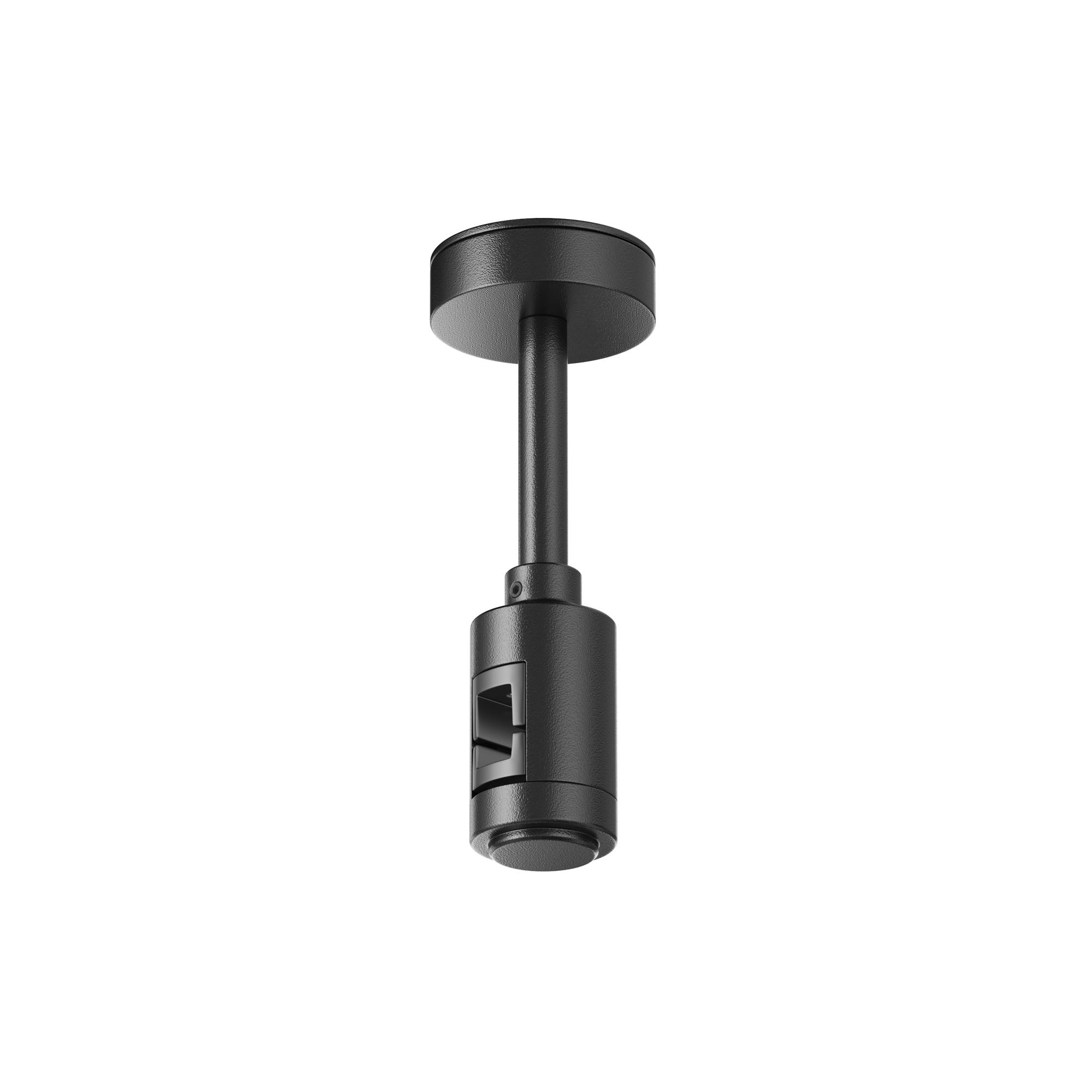 Крепление потолочное Short одинарное 78мм Flarity черный