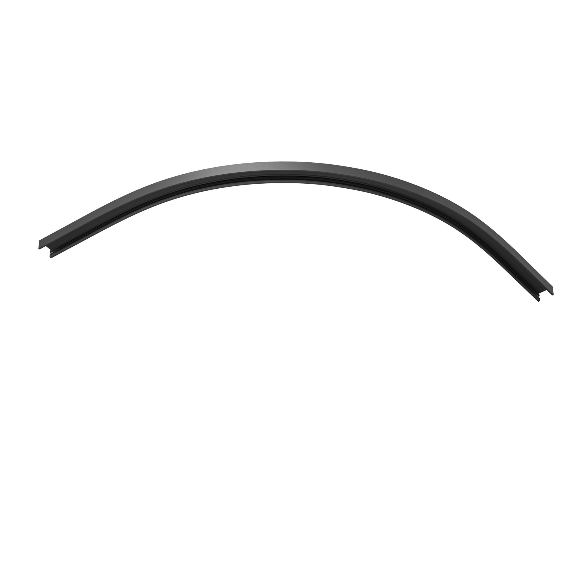 Коннектор радиусный R300 Basity черный