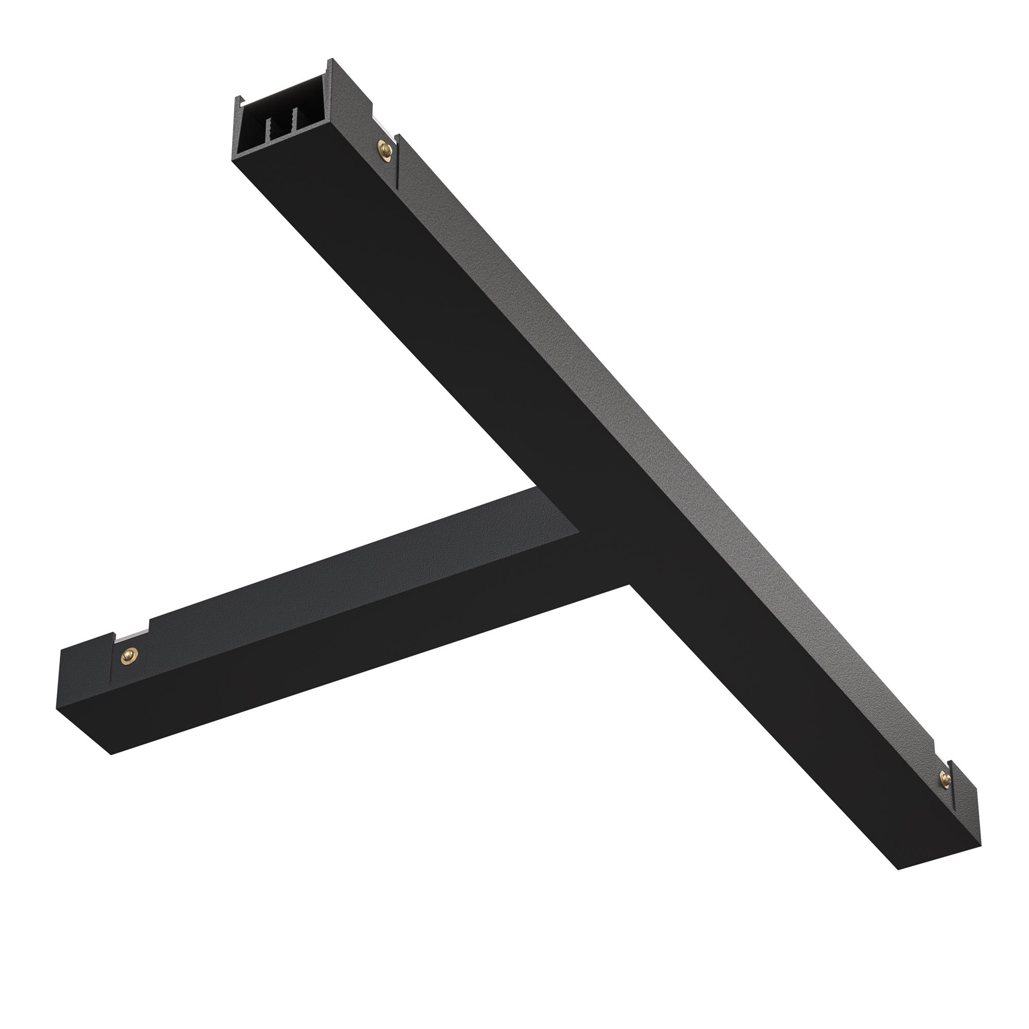 Коннектор Т- образный питания Basity, черный