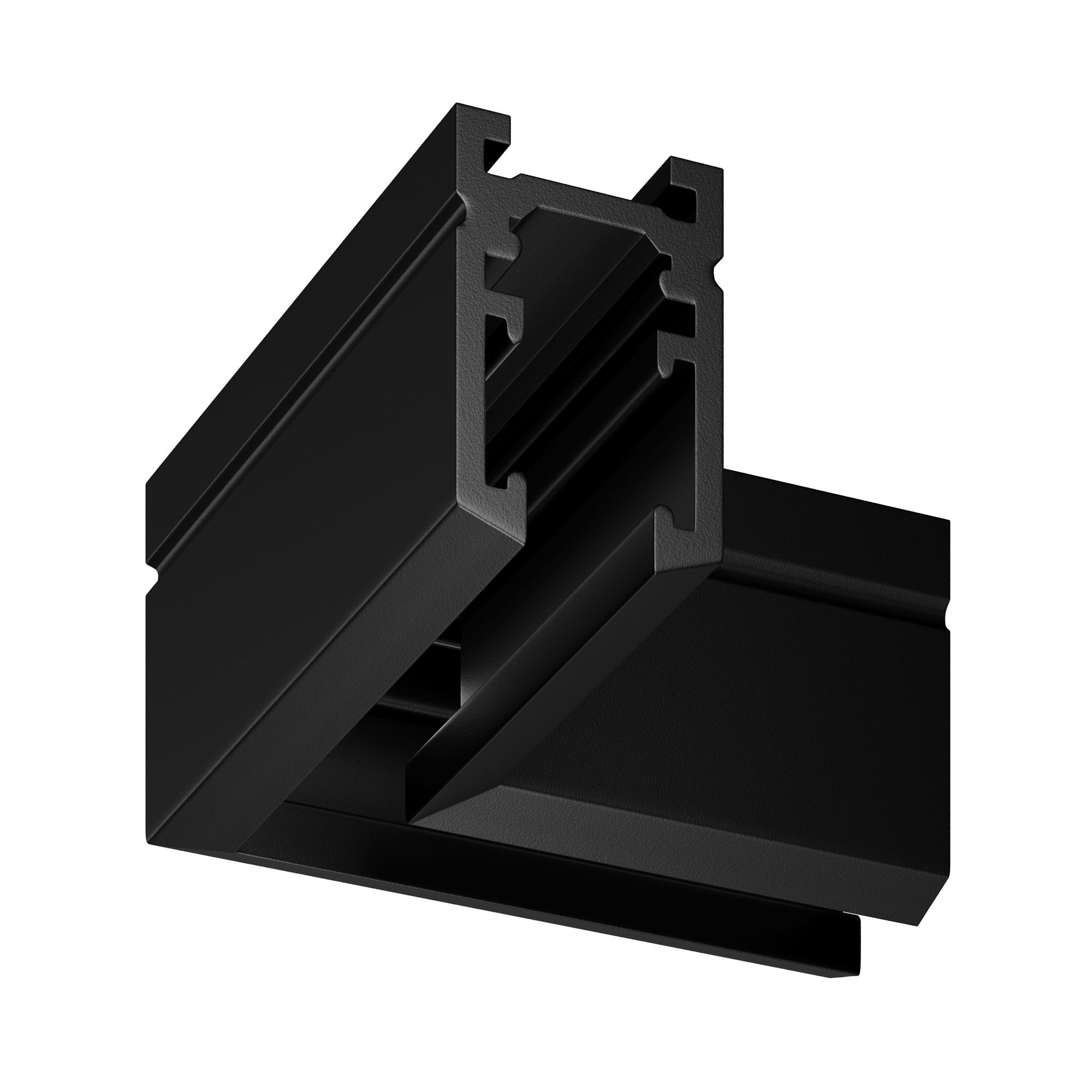 Коннектор угловой, накладной Levity