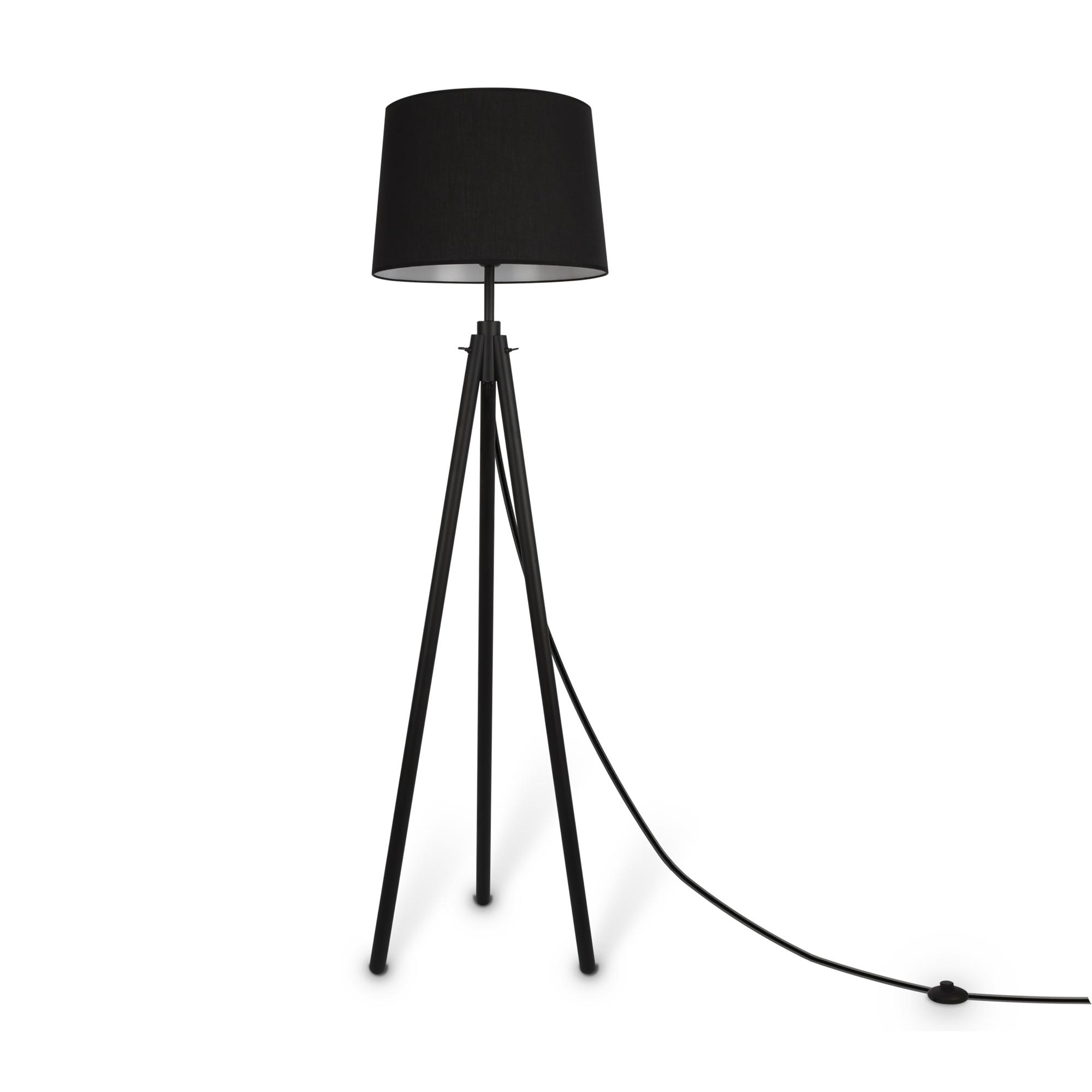 Светильник напольный (торшер) Calvin E27х1х60W Черный