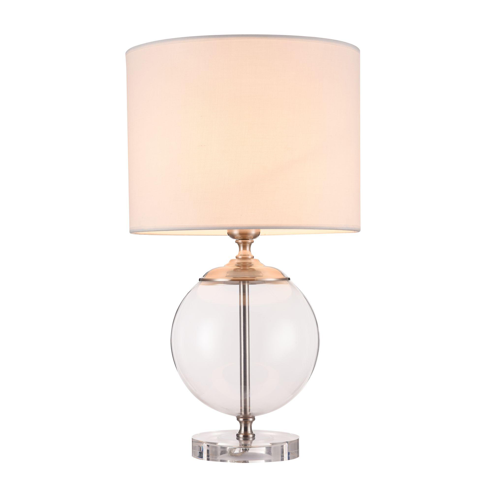 Светильник настольный Lowell E27х1х40W Никель