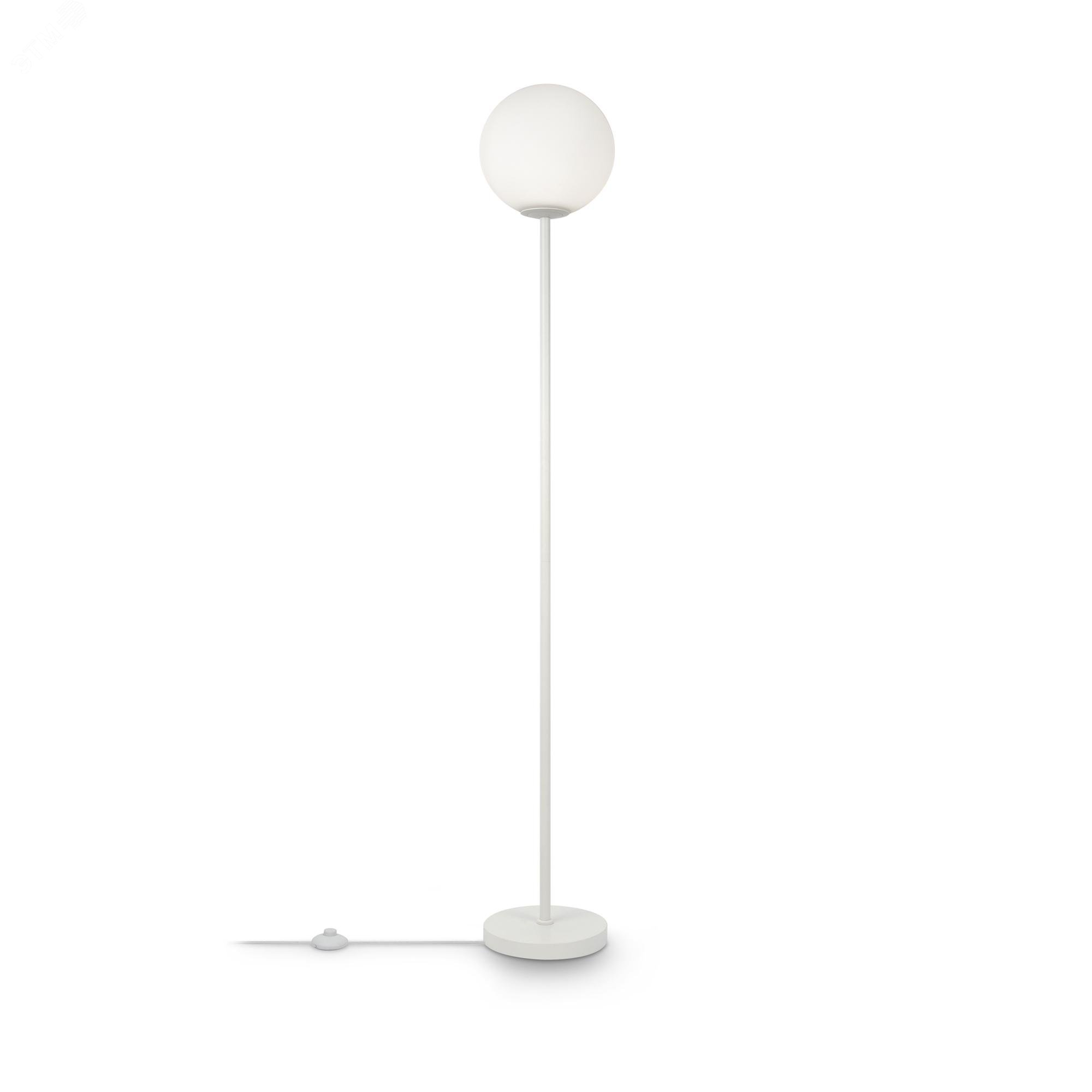 Изображение товара Напольный торшер Ring E27х1х60W Белый — стильное освещение для интерьера